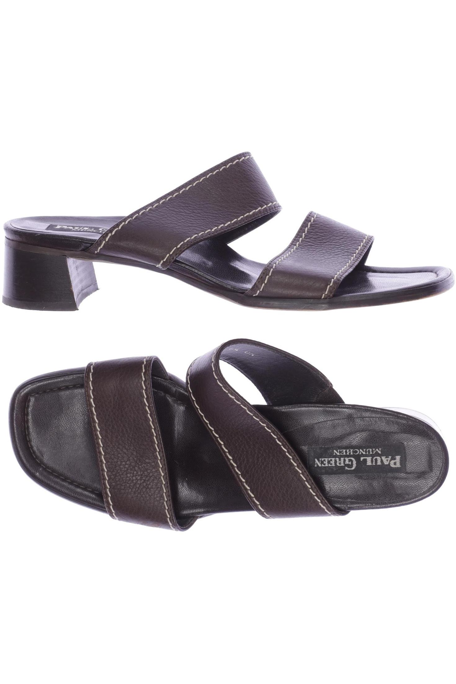 

Paul Green Damen Sandale, braun, Gr. 6.5