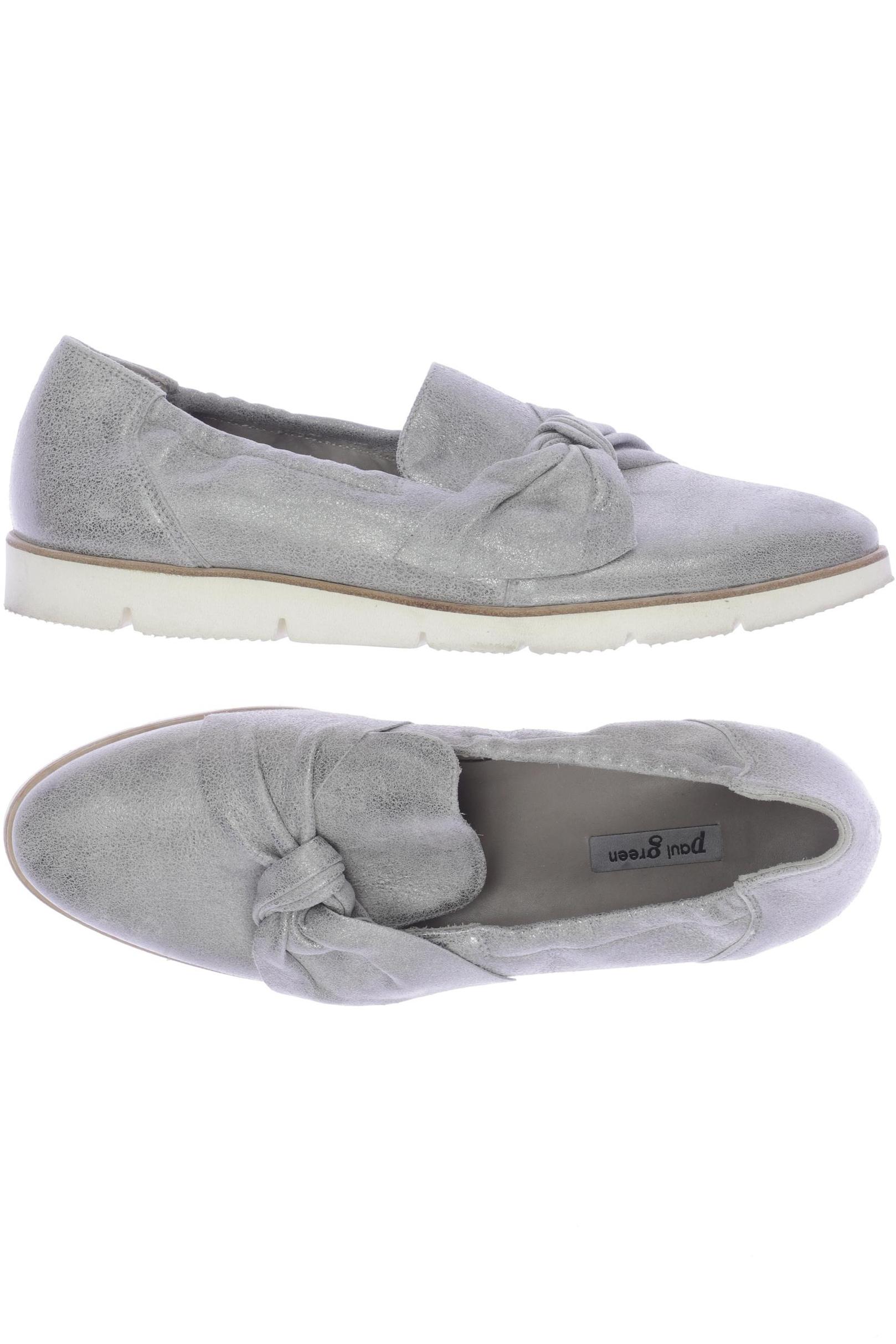 

Paul Green Damen Halbschuh, silber, Gr. 6