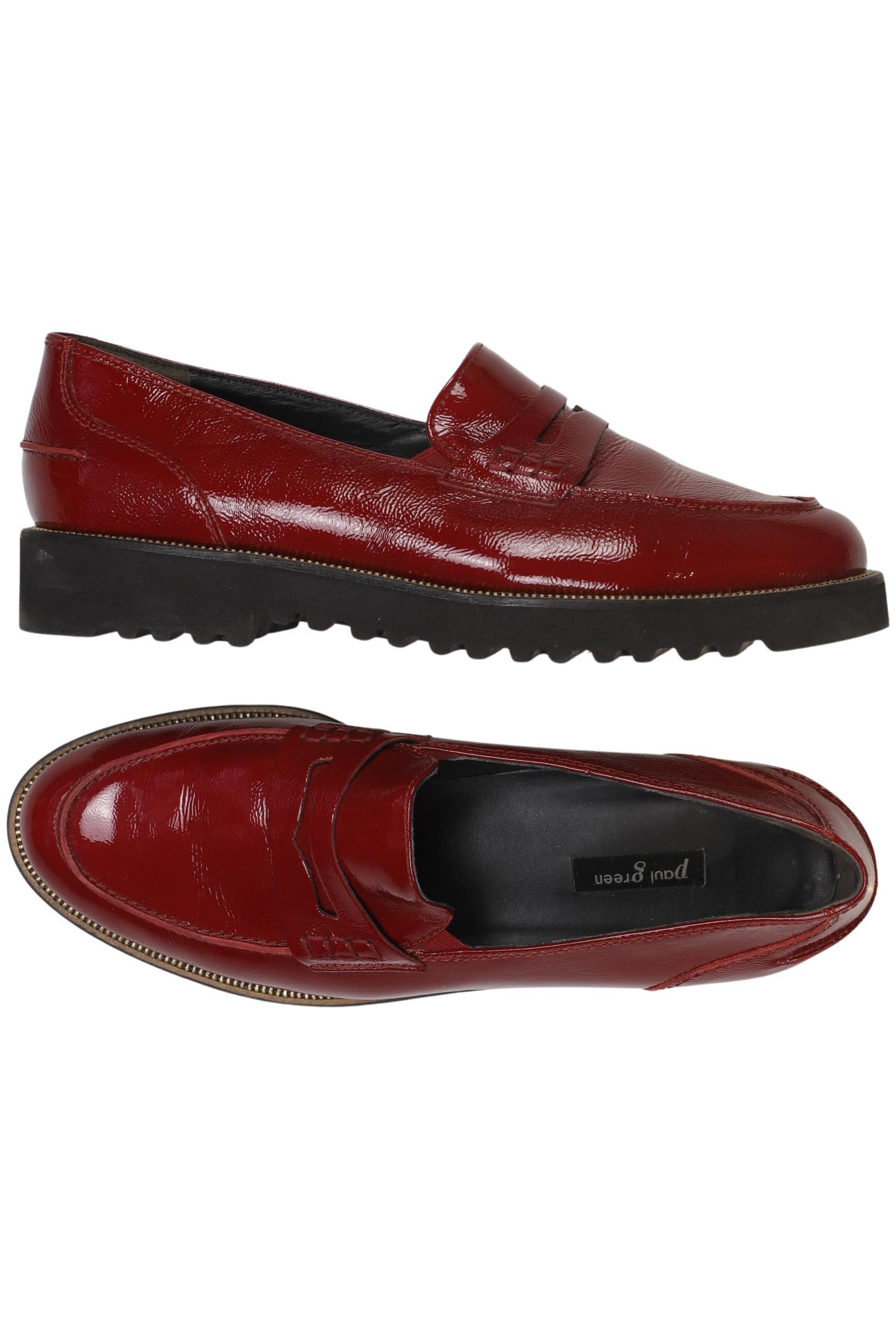 

Paul Green Damen Halbschuh, rot, Gr. 6