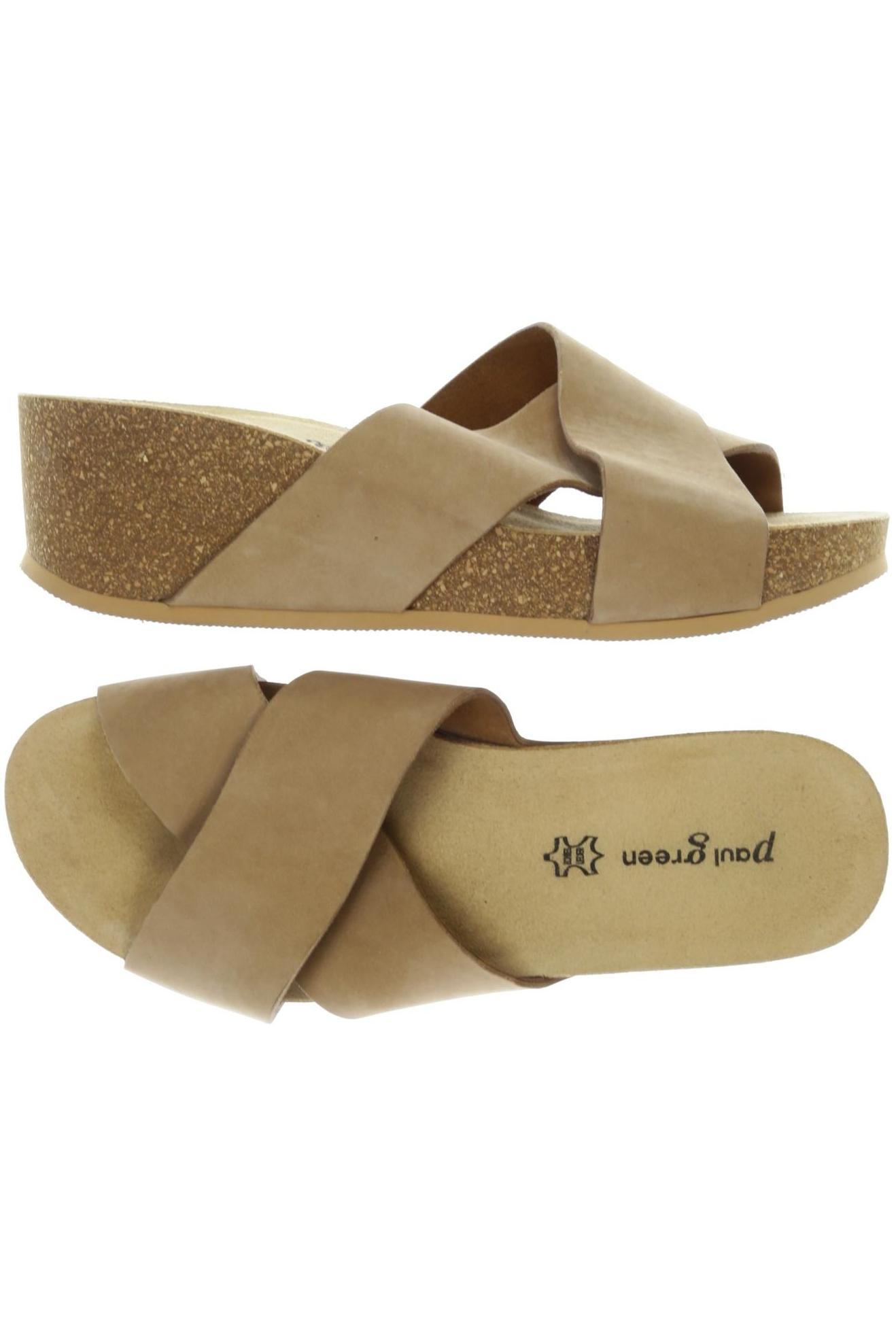 

Paul Green Damen Sandale, beige, Gr. 6