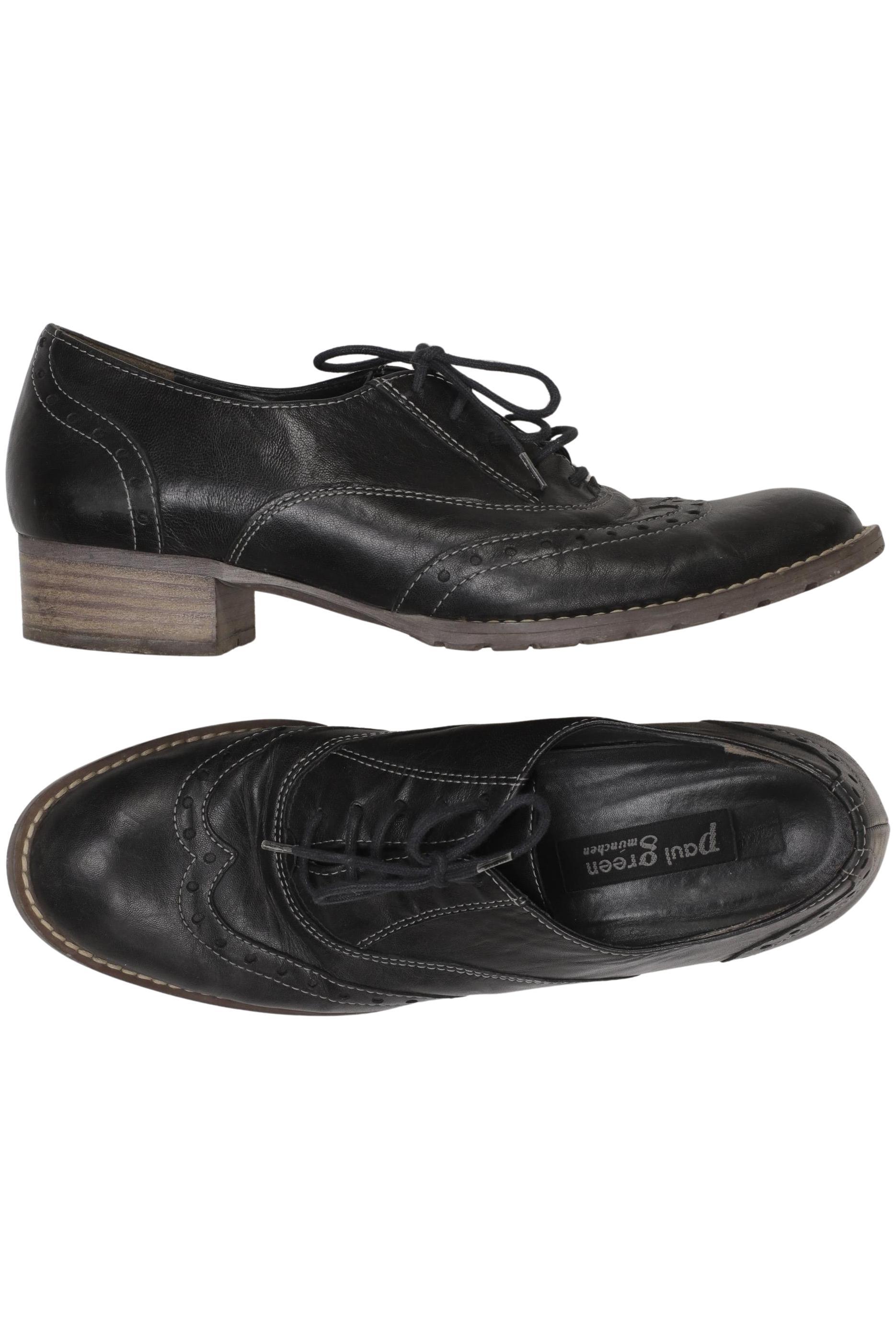 

Paul Green Damen Halbschuh, schwarz, Gr. 5.5