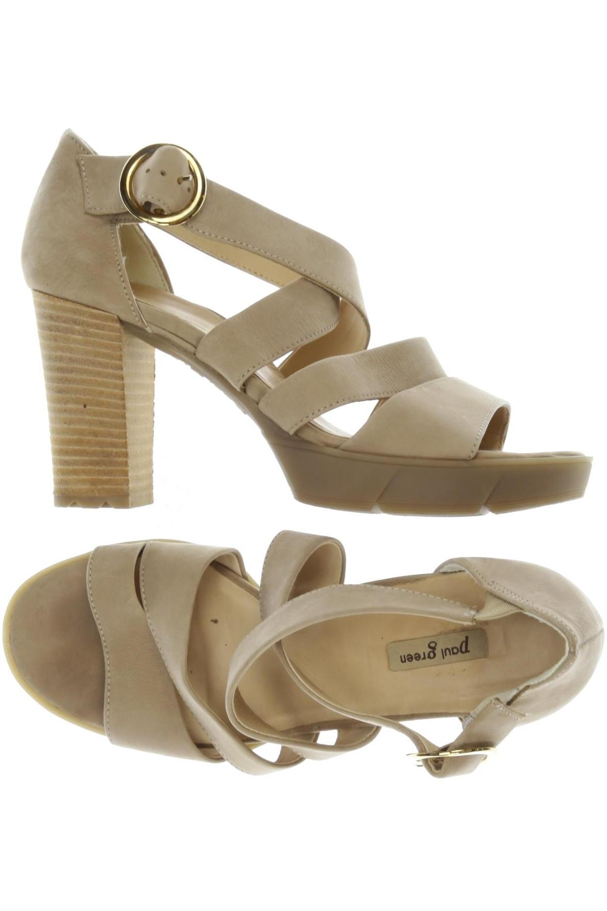 

Paul Green Damen Sandale, beige, Gr. 5.5