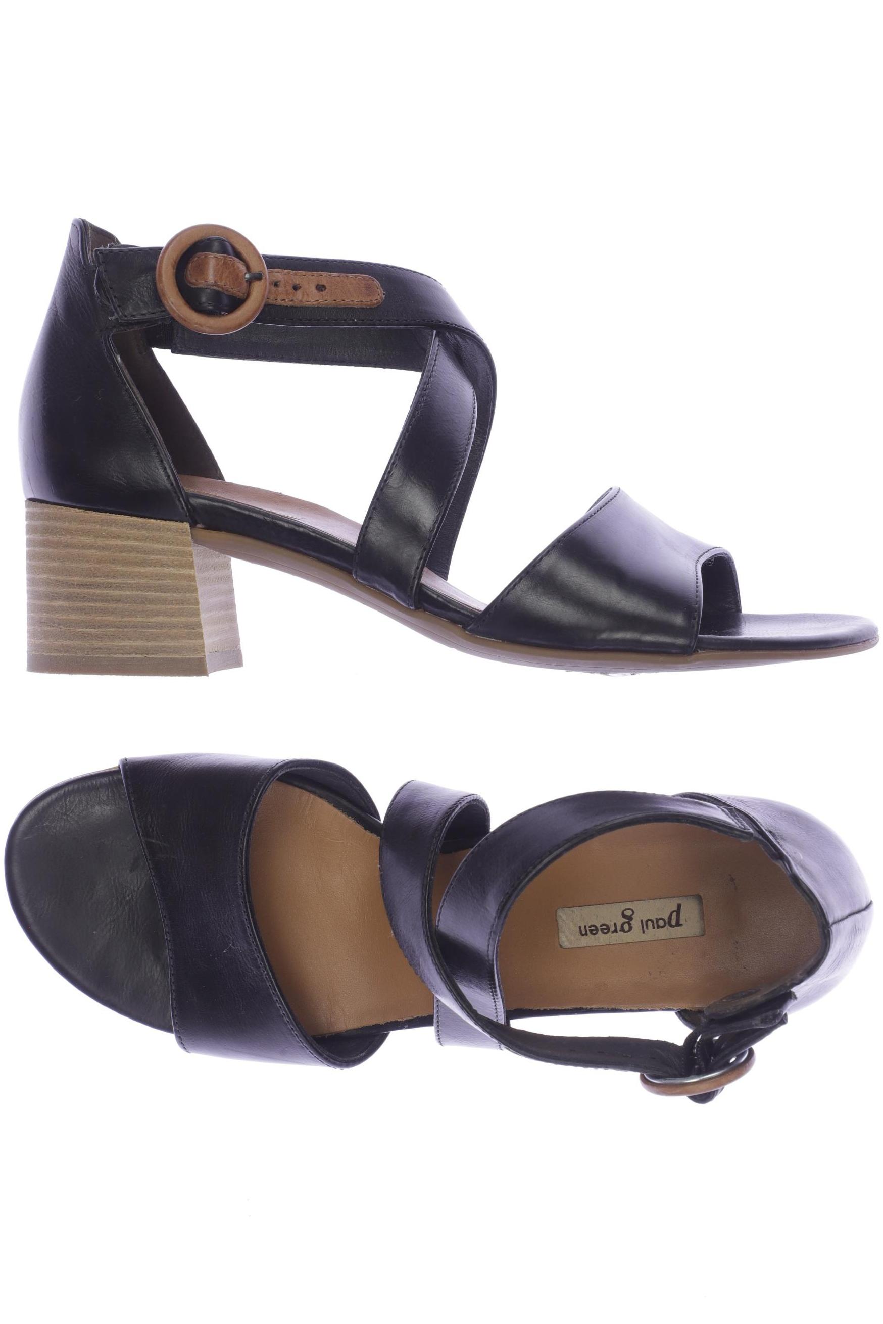 

Paul Green Damen Sandale, schwarz, Gr. 5