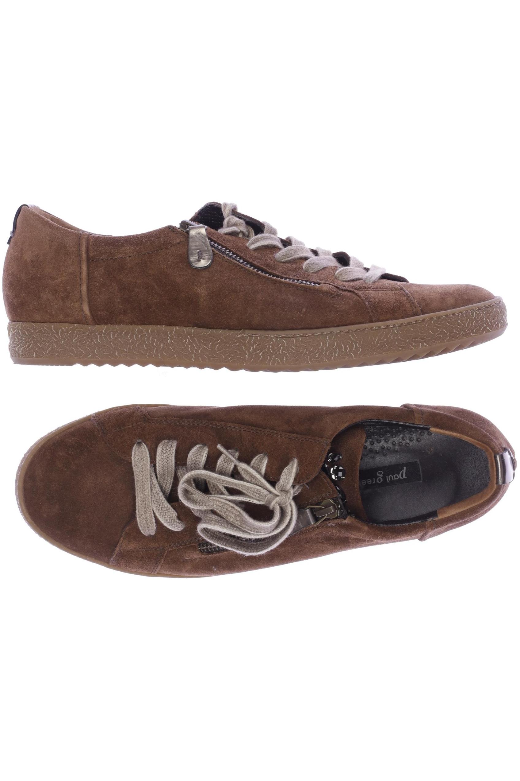 

Paul Green Damen Sneakers, braun, Gr. 8