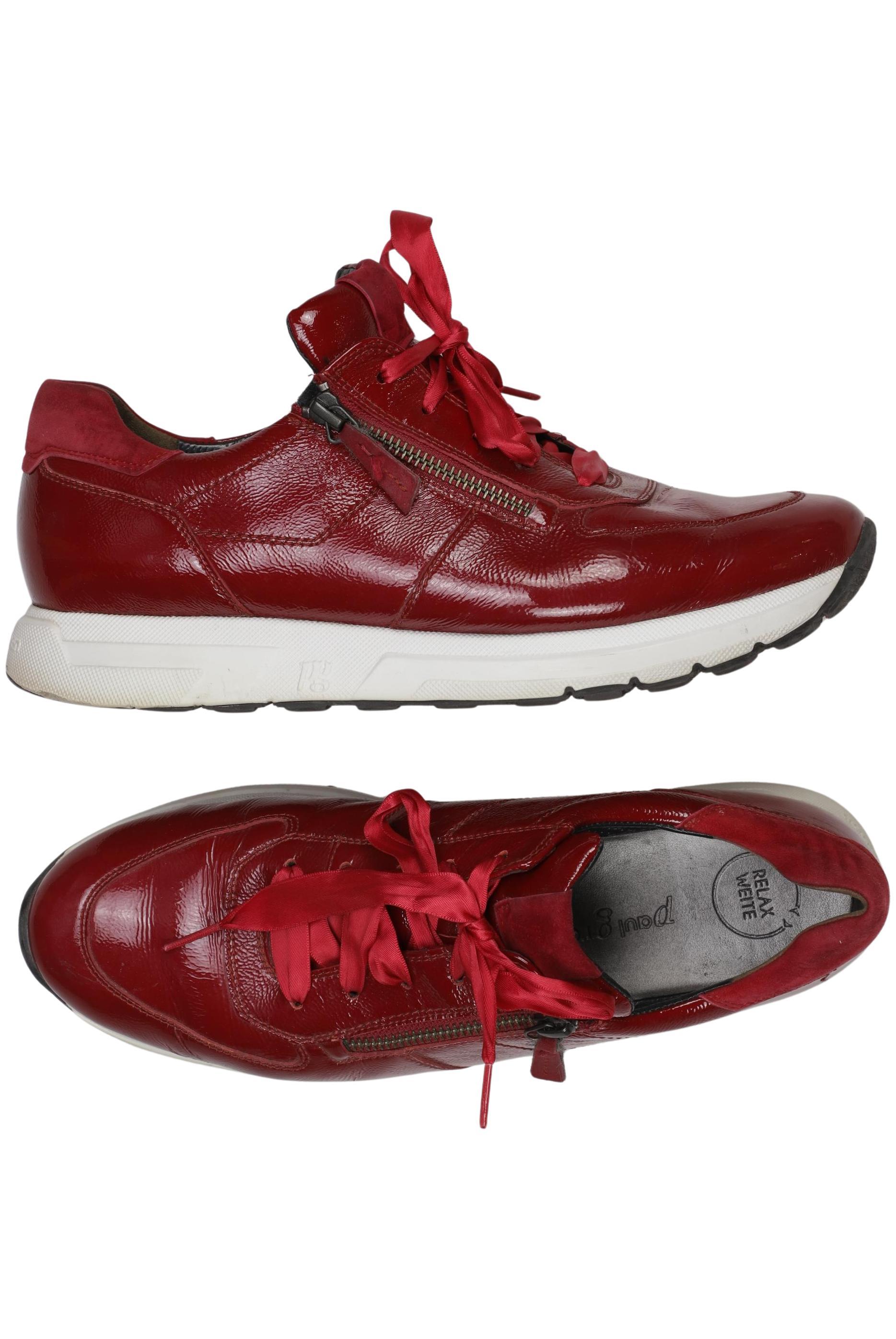 

Paul Green Damen Sneakers, rot, Gr. 8