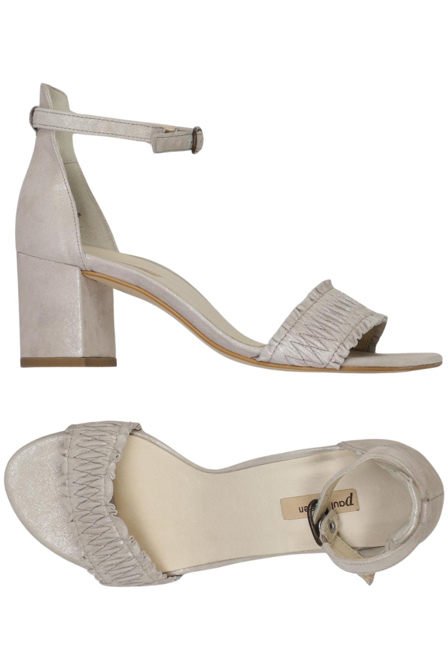 

Paul Green Damen Sandale, silber, Gr. 4