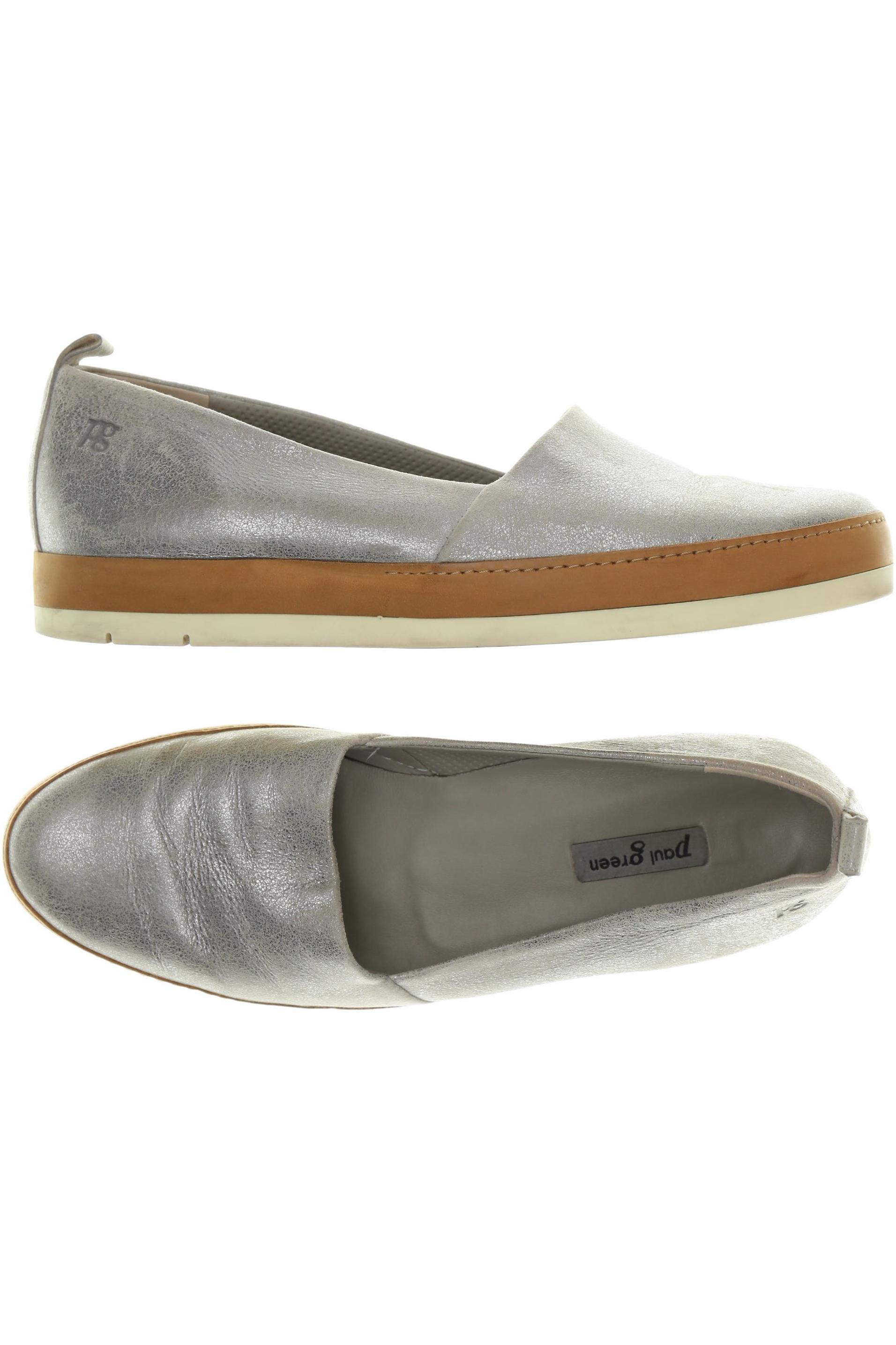 

Paul Green Damen Halbschuh, silber, Gr. 4.5
