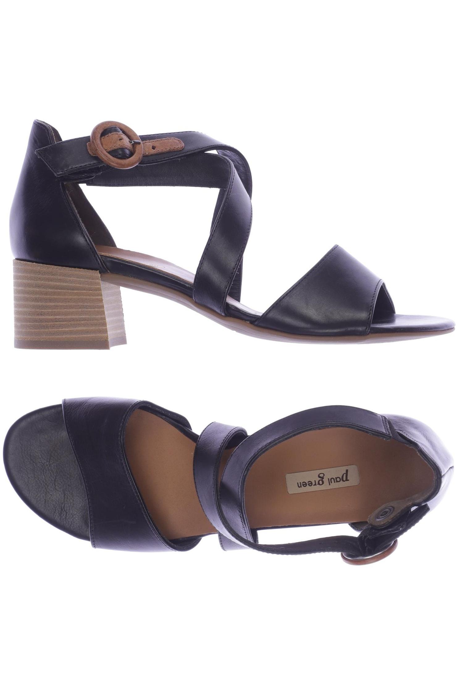 

Paul Green Damen Sandale, schwarz, Gr. 6