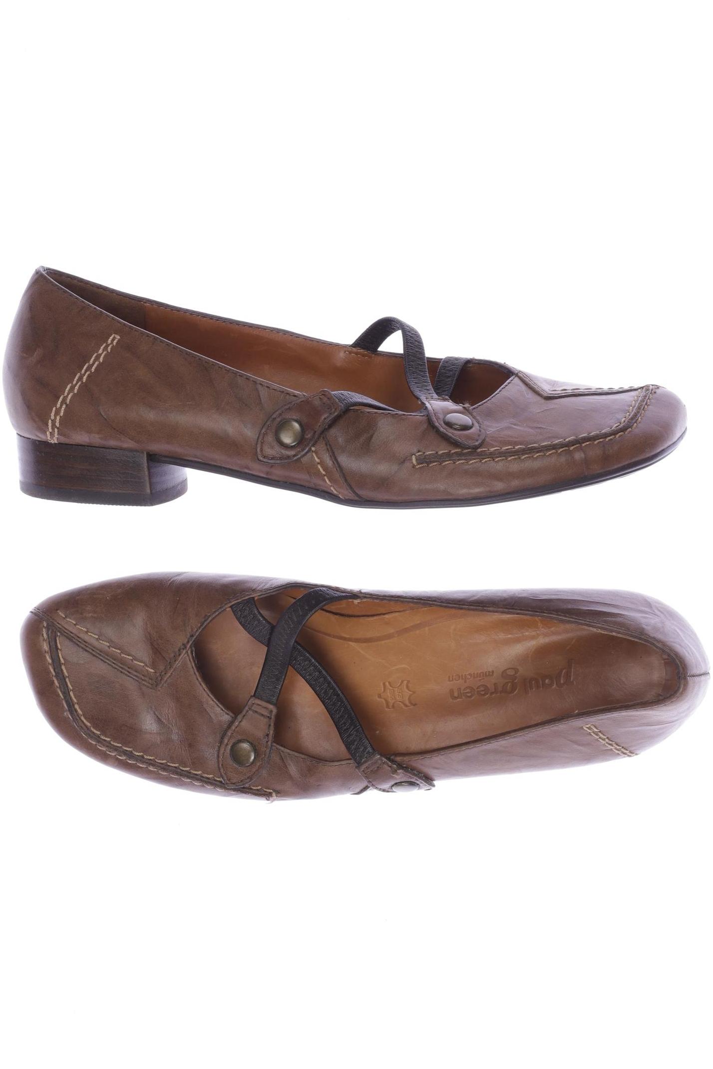 

Paul Green Damen Ballerinas, braun, Gr. 4.5