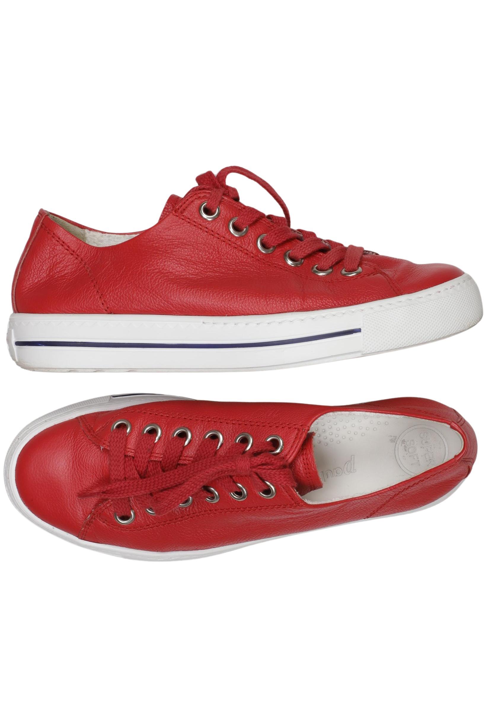 

Paul Green Damen Sneakers, rot, Gr. 5
