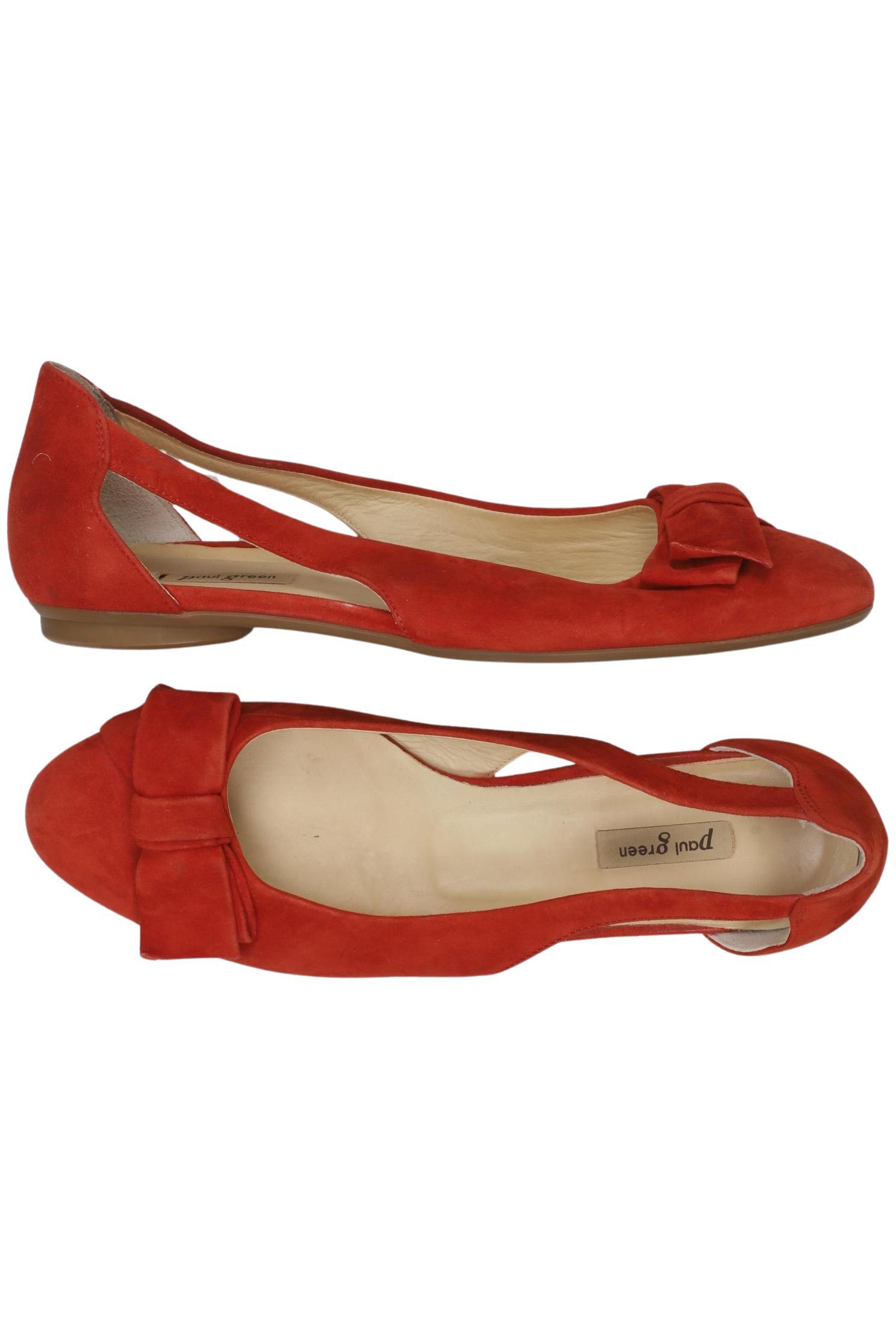 

Paul Green Damen Ballerinas, rot, Gr. 5.5