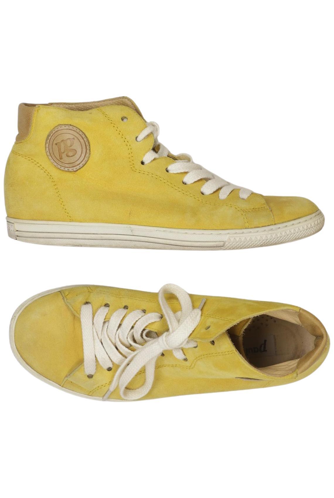 

Paul Green Damen Sneakers, gelb, Gr. 3.5