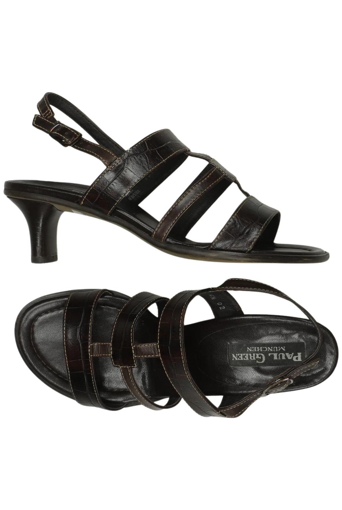 

Paul Green Damen Sandale, braun, Gr. 4.5