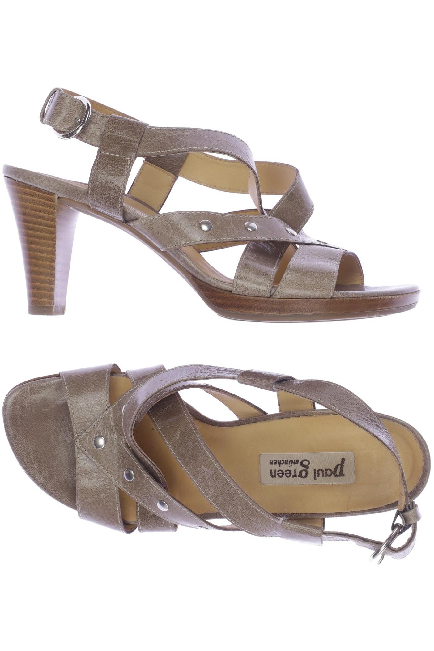 

Paul Green Damen Sandale, beige, Gr. 5