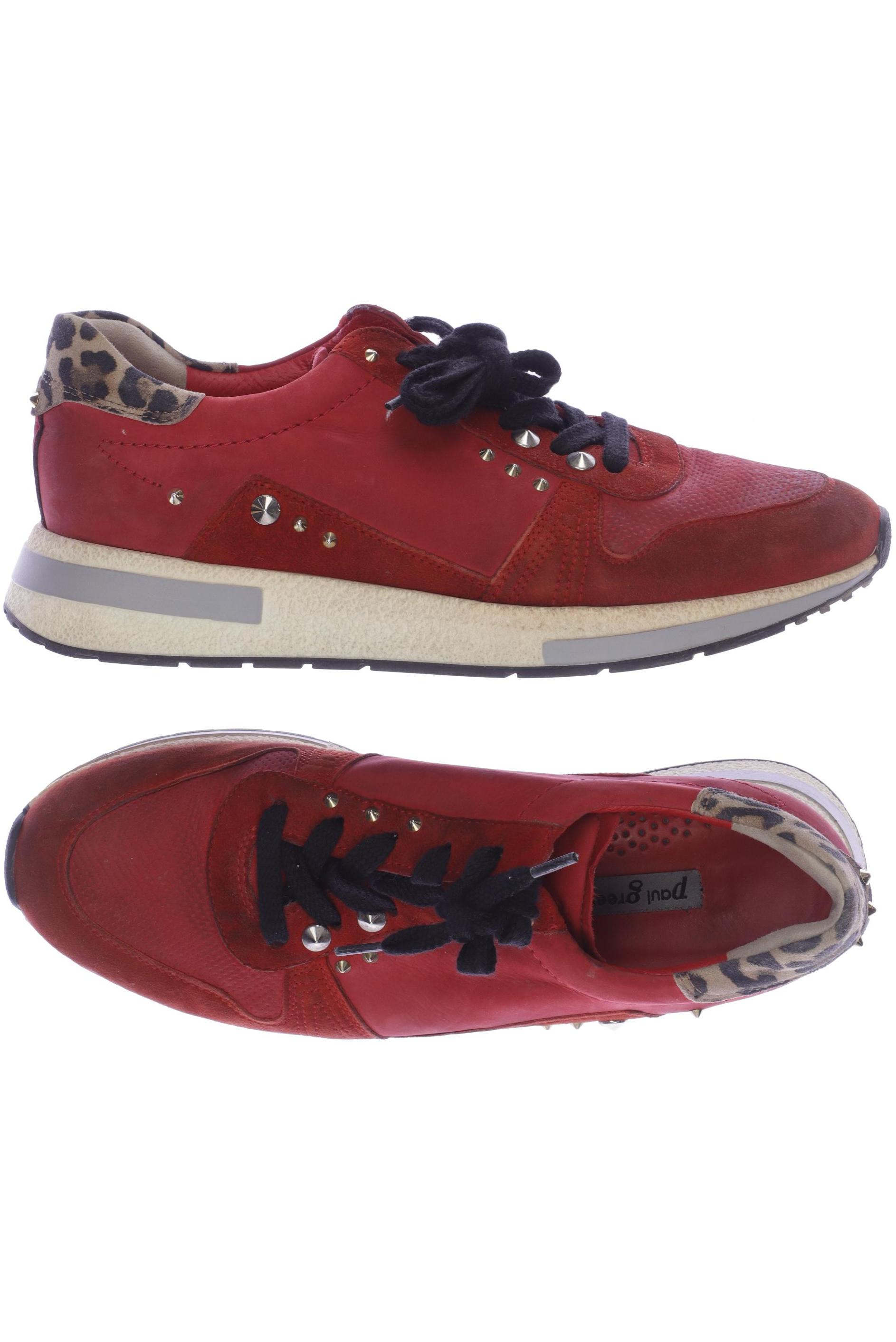

Paul Green Damen Sneakers, rot, Gr. 4.5