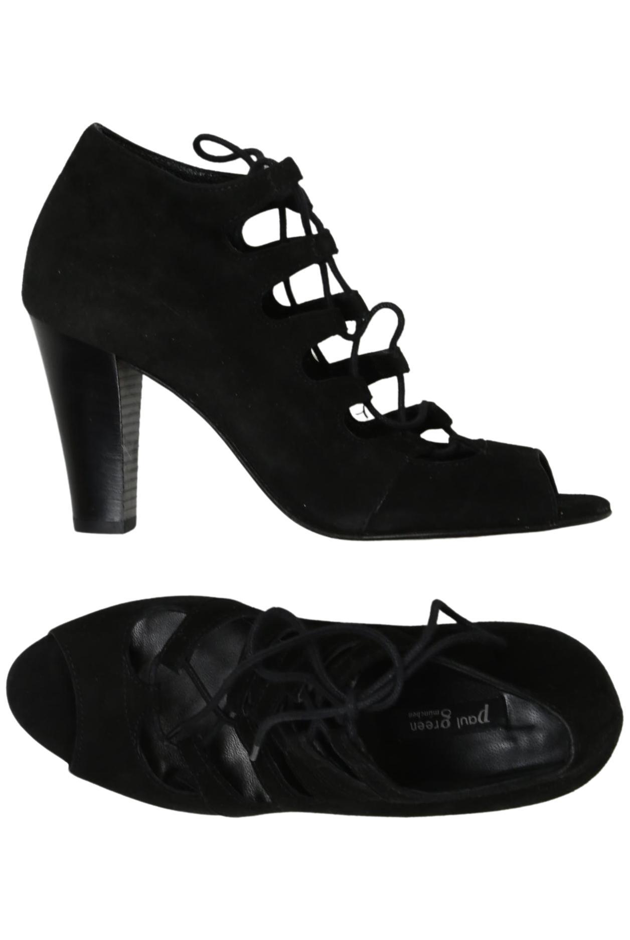 

Paul Green Damen Sandale, schwarz, Gr. 3.5