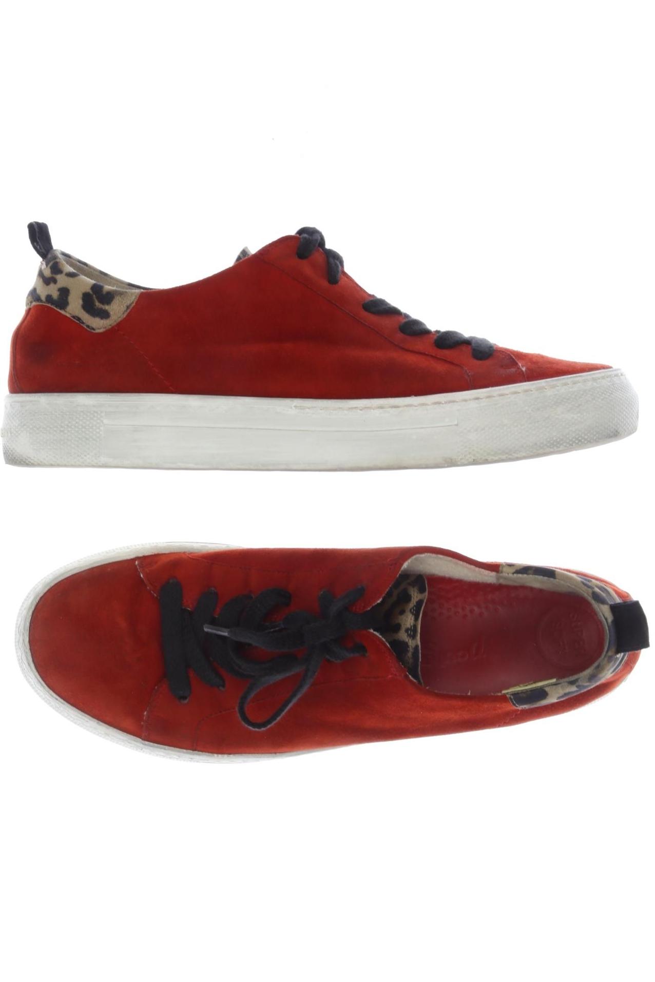 

Paul Green Damen Sneakers, rot, Gr. 6.5