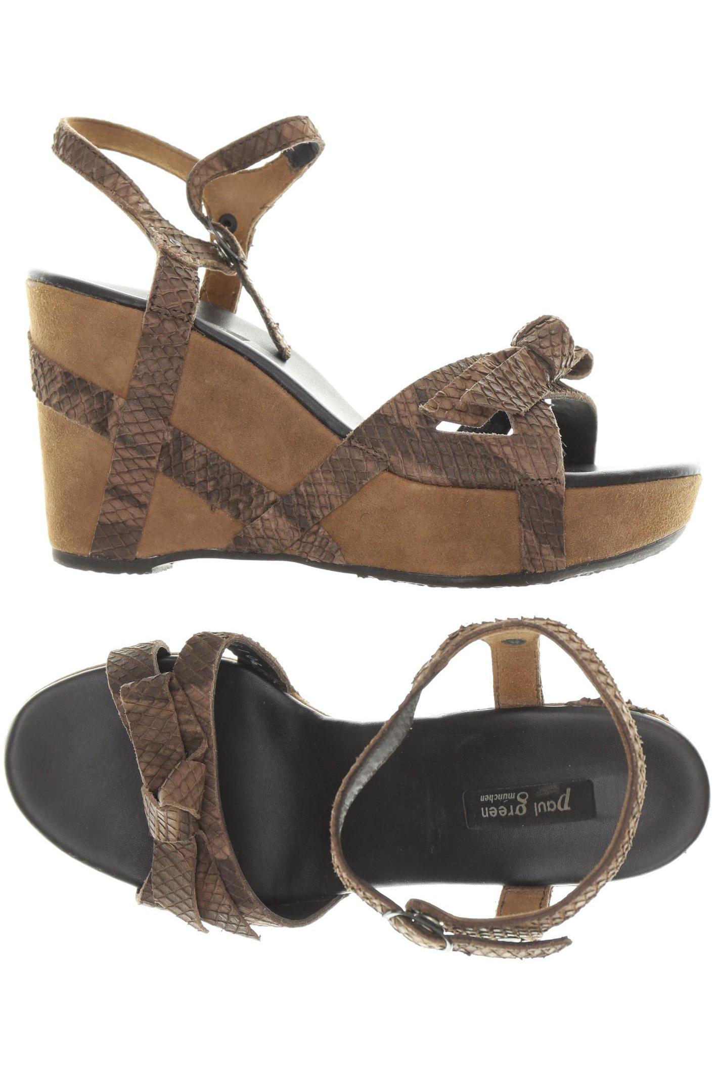 

Paul Green Damen Sandale, braun, Gr. 4.5