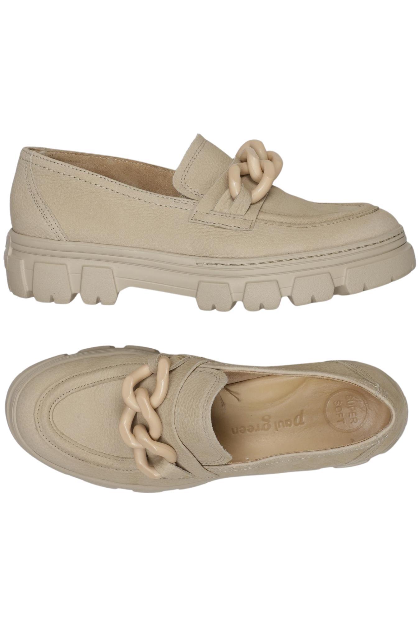 

Paul Green Damen Halbschuh, beige, Gr. 5.5