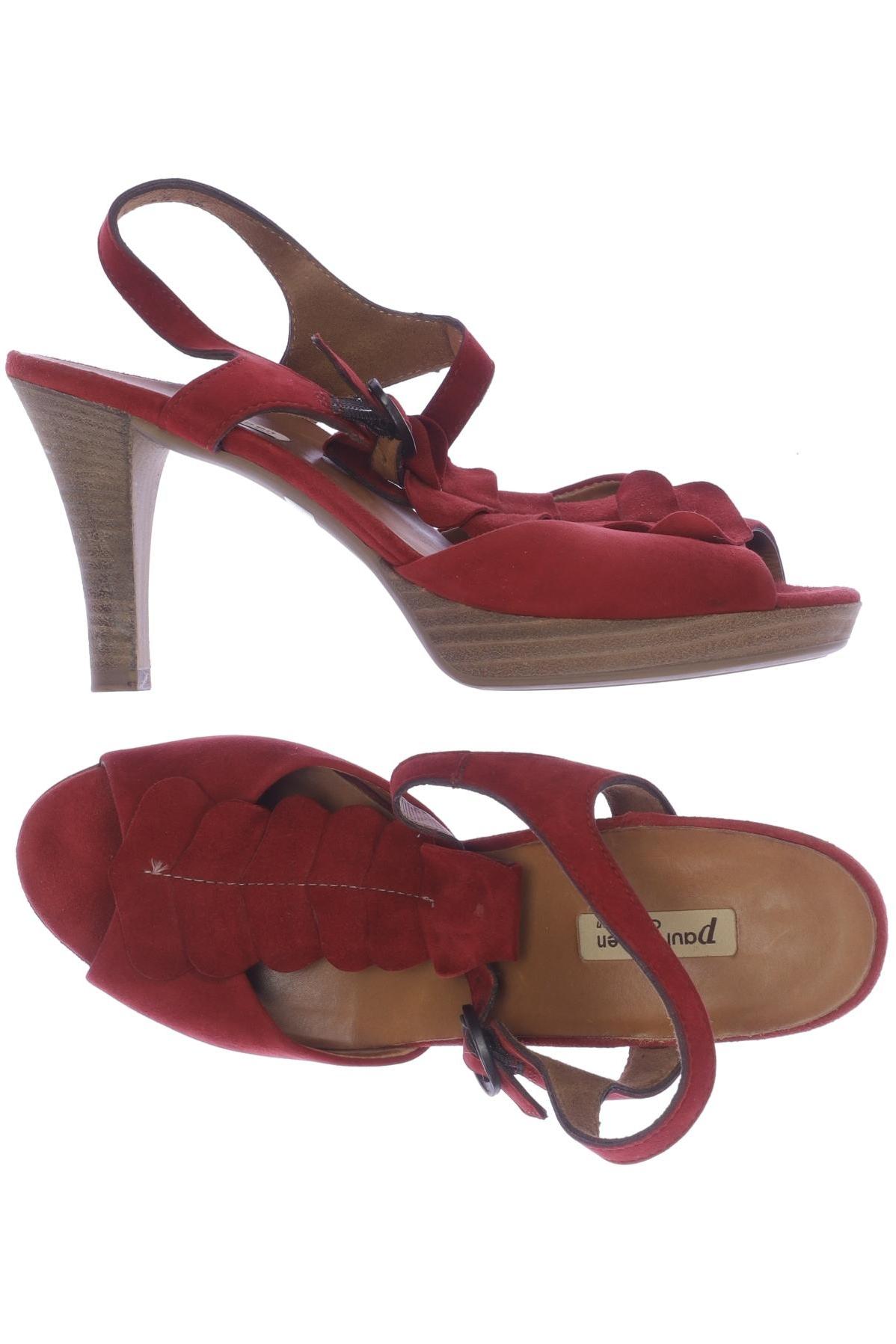 

Paul Green Damen Sandale, rot, Gr. 4.5