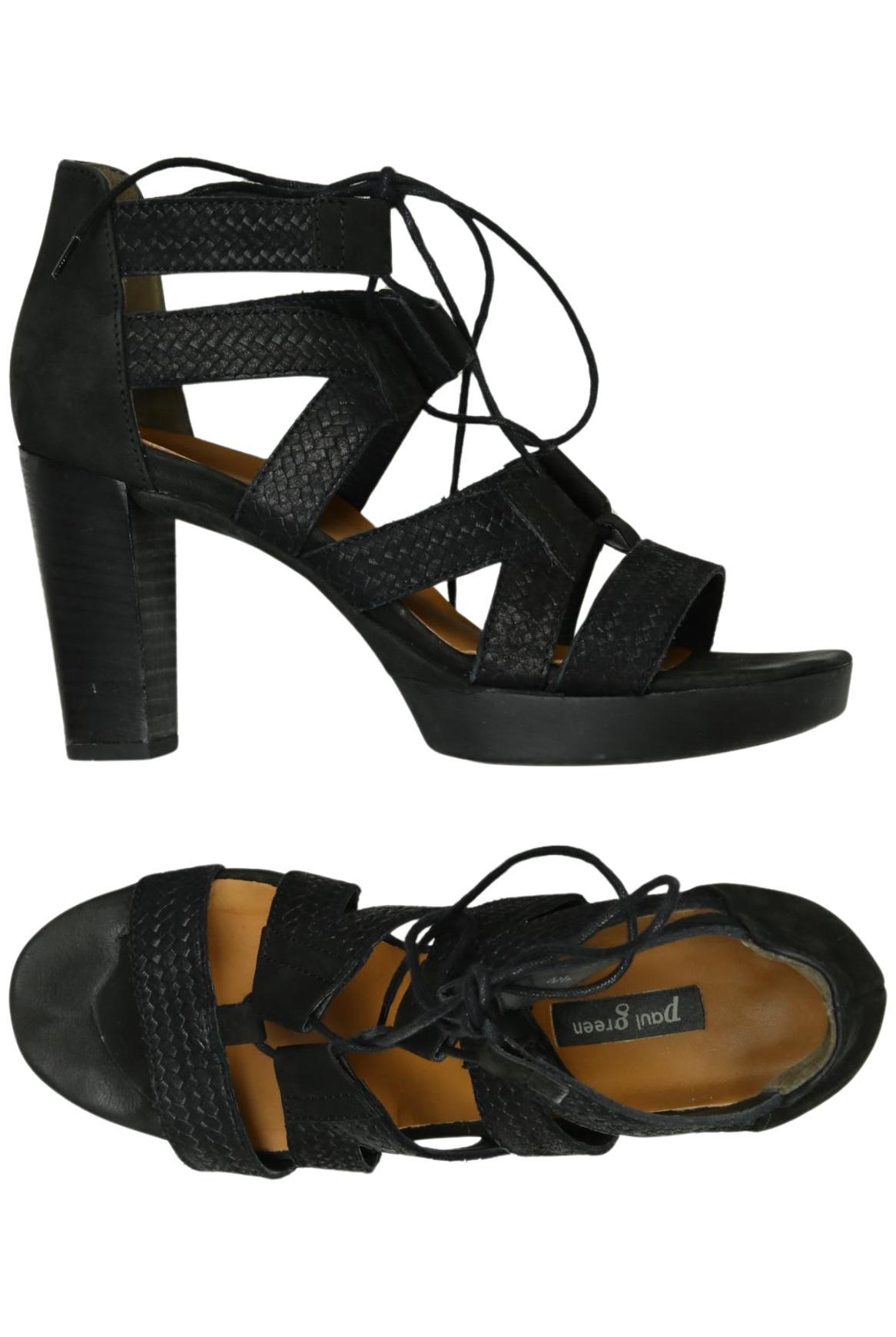 

Paul Green Damen Sandale, schwarz, Gr. 4.5
