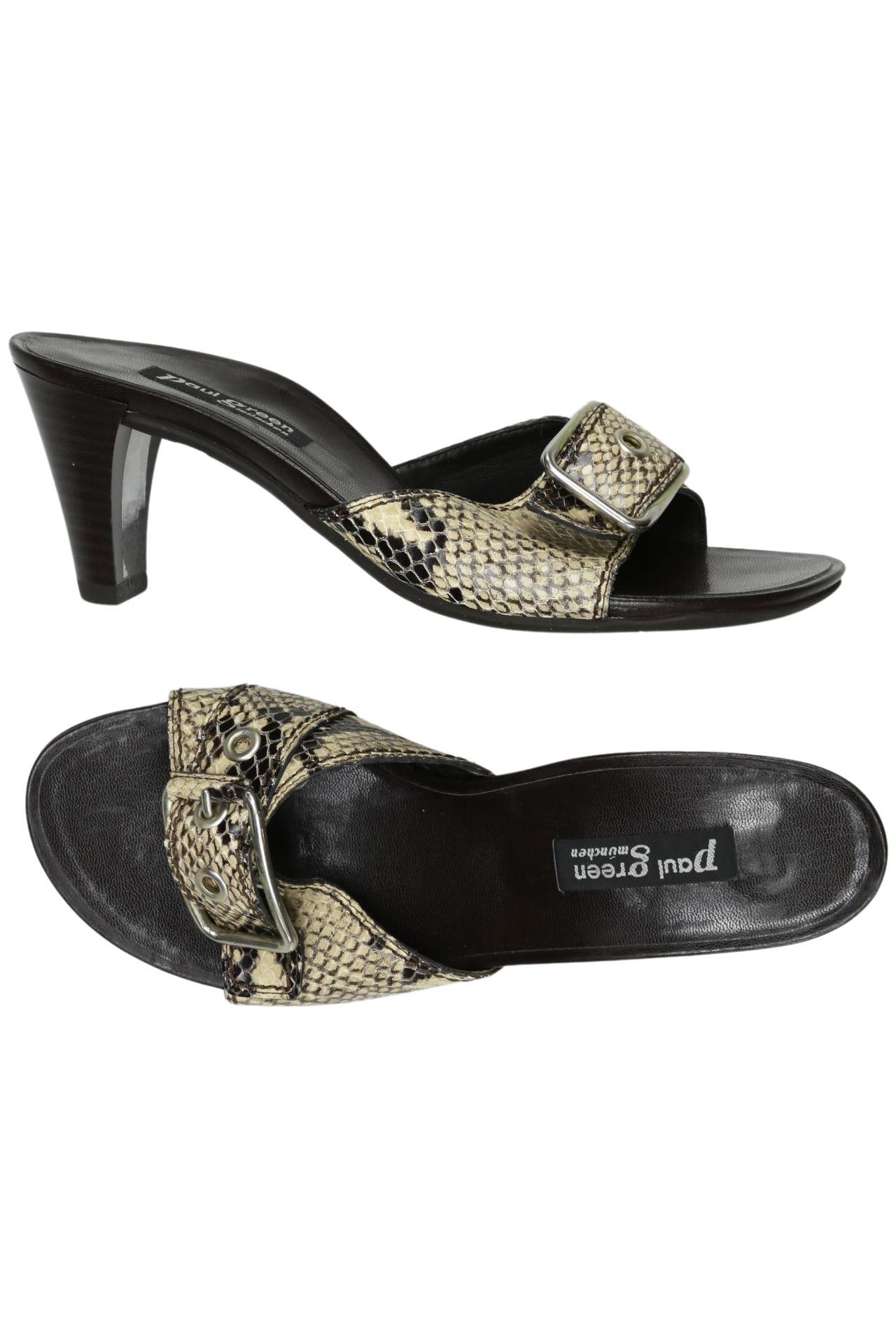 

Paul Green Damen Sandale, beige, Gr. 6