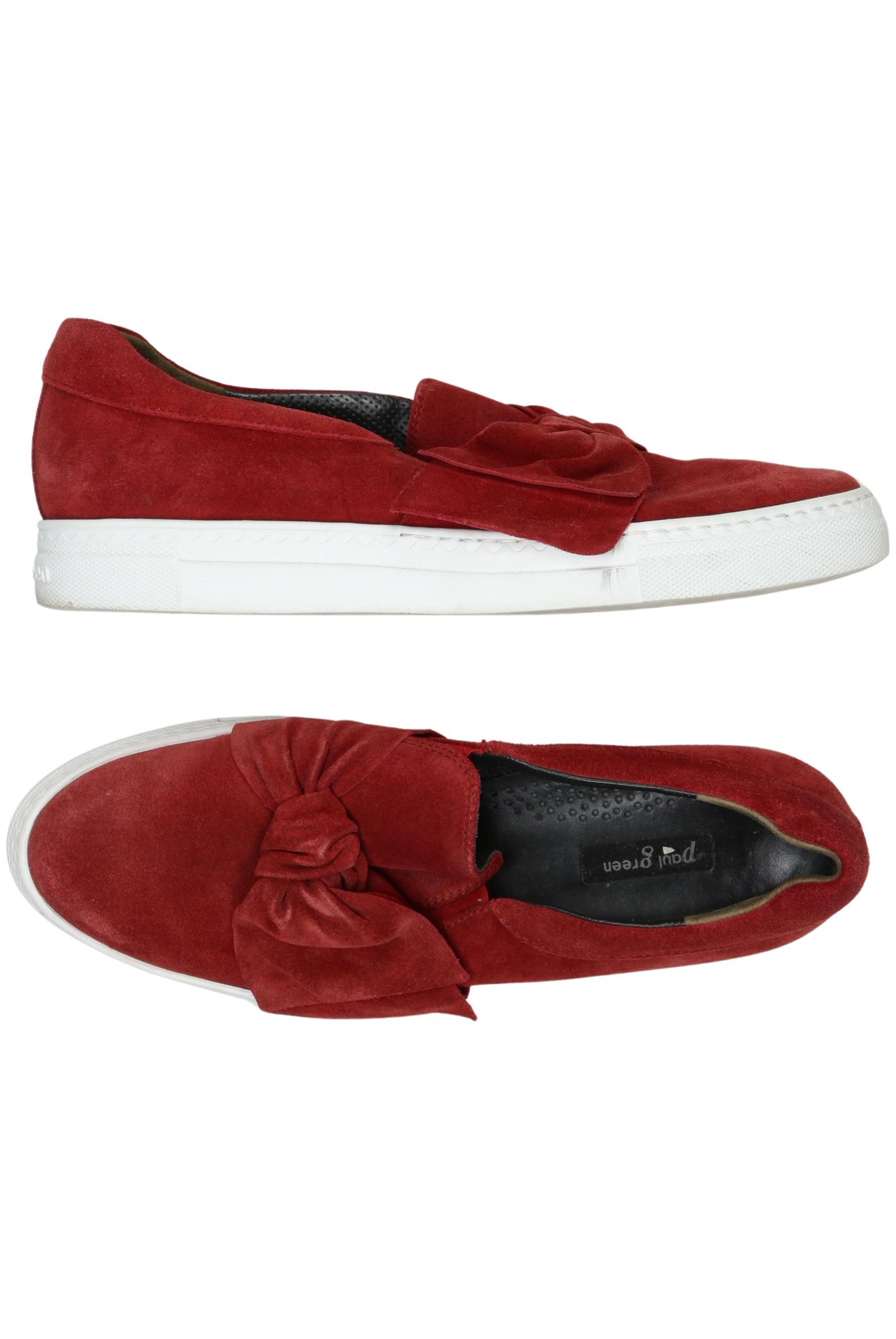 

Paul Green Damen Halbschuh, rot, Gr. 4.5