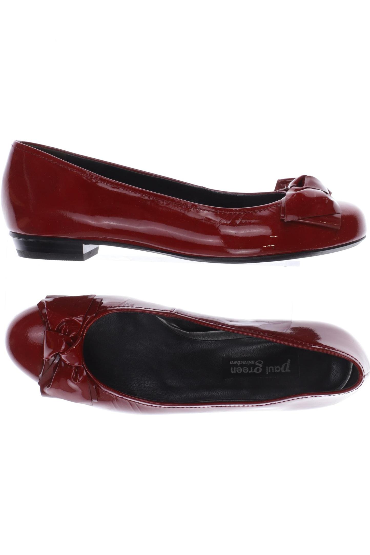 Thumbnail - Paul Green Damen Ballerinas, rot, Gr. 4.5