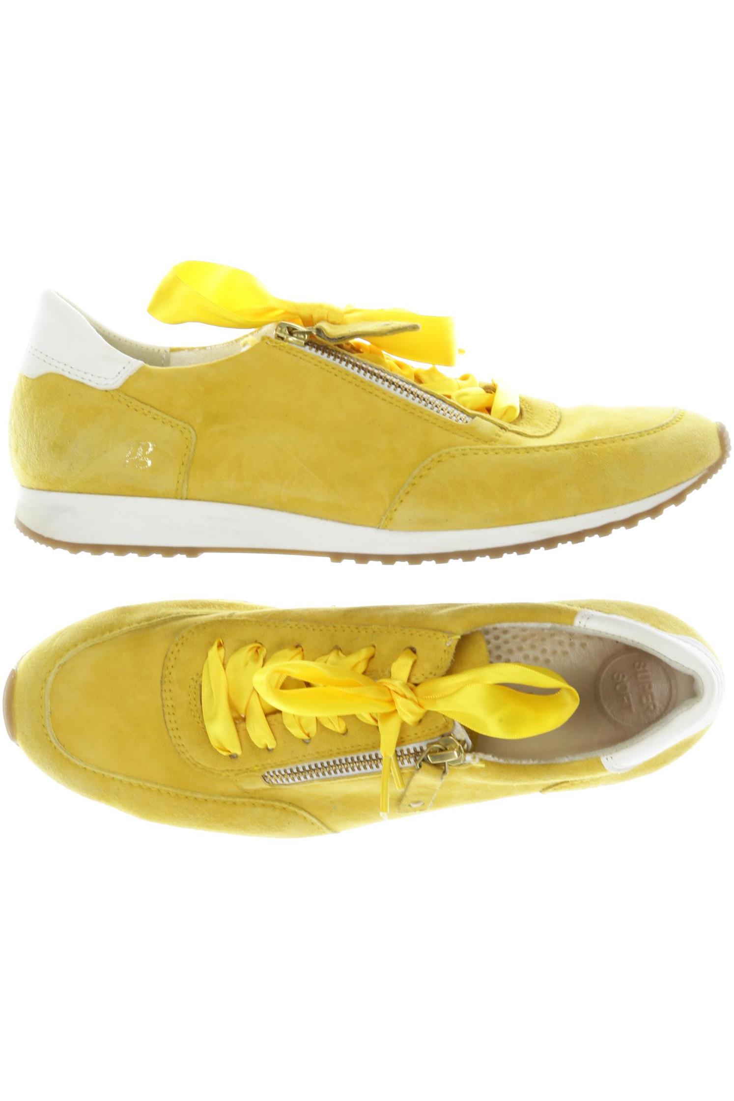 

Paul Green Damen Sneakers, gelb, Gr. 5