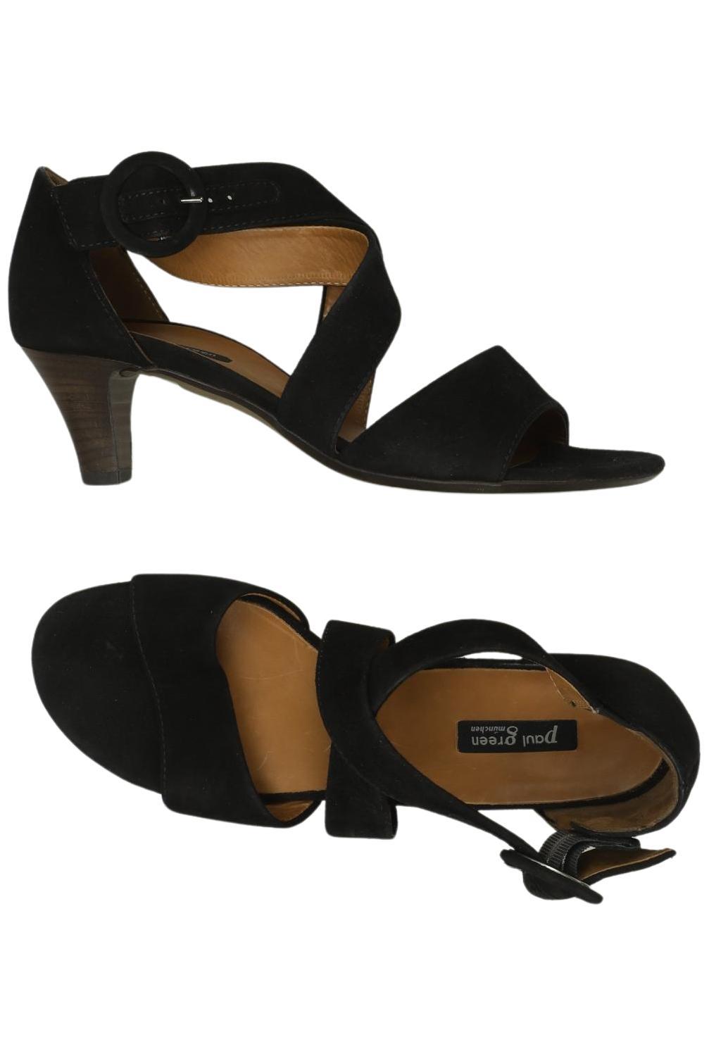 

Paul Green Damen Sandale, schwarz, Gr. 3.5