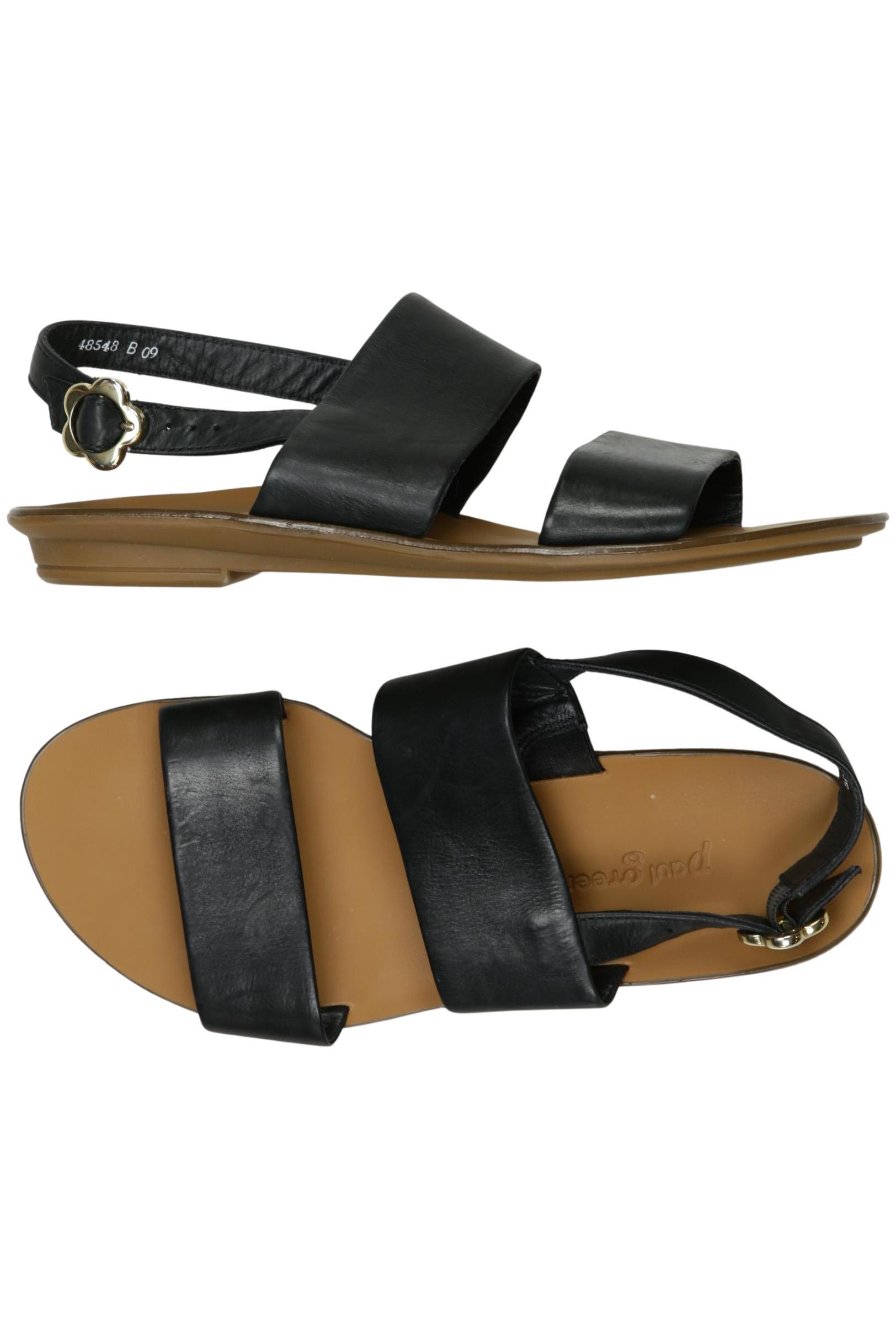 

Paul Green Damen Sandale, schwarz, Gr. 4