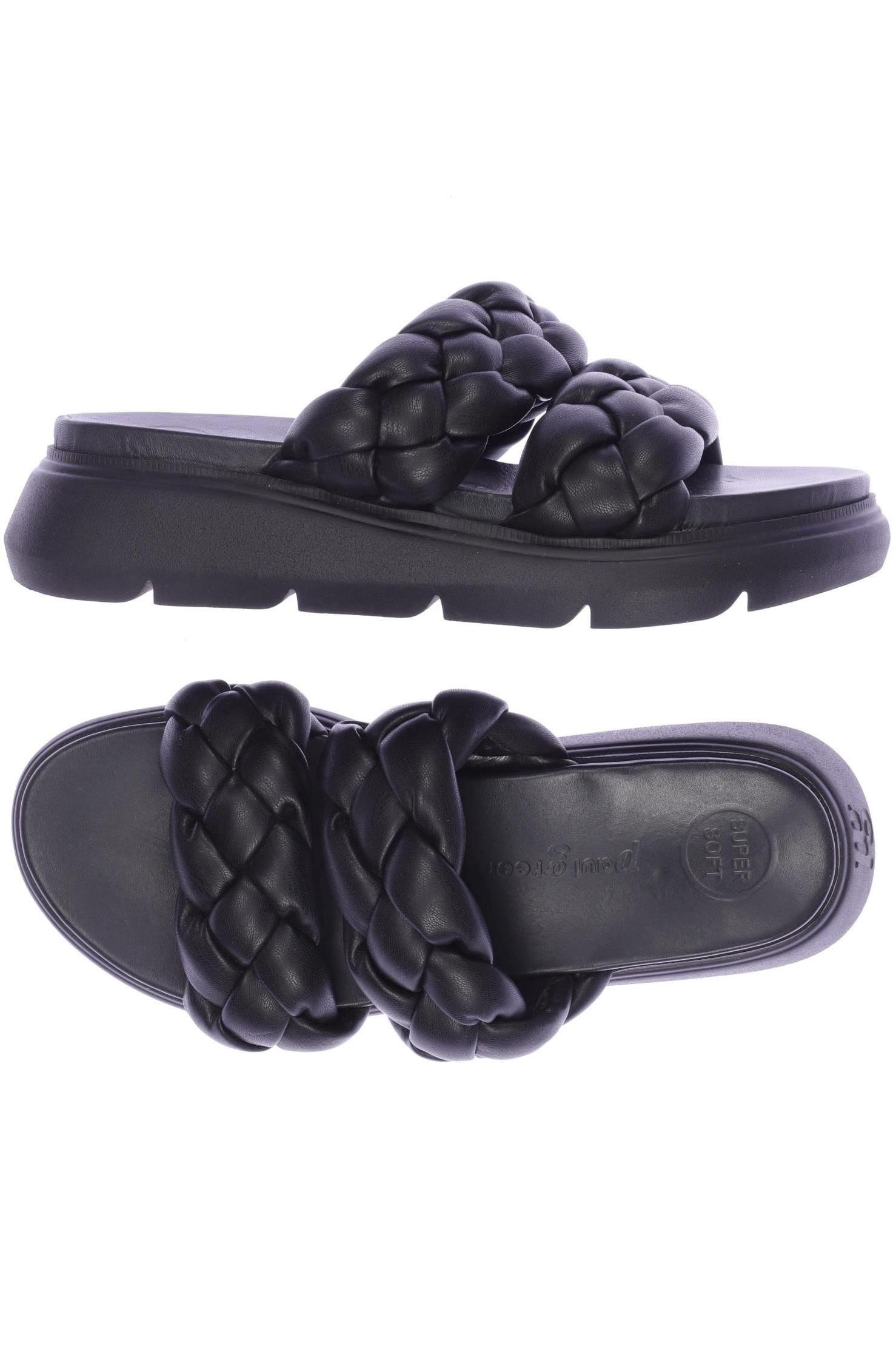 

Paul Green Damen Sandale, schwarz, Gr. 6