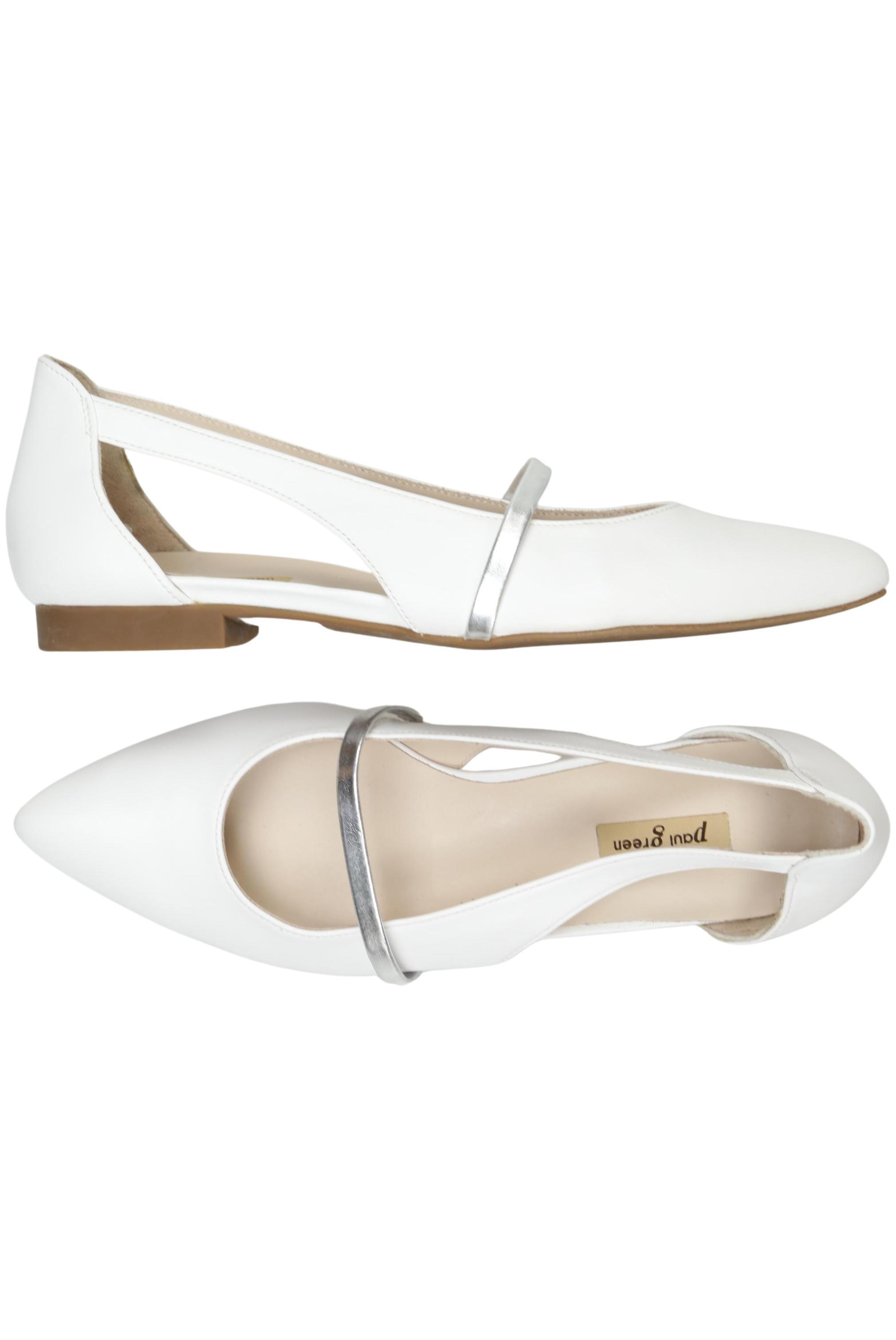 

Paul Green Damen Ballerinas, weiß, Gr. 4.5