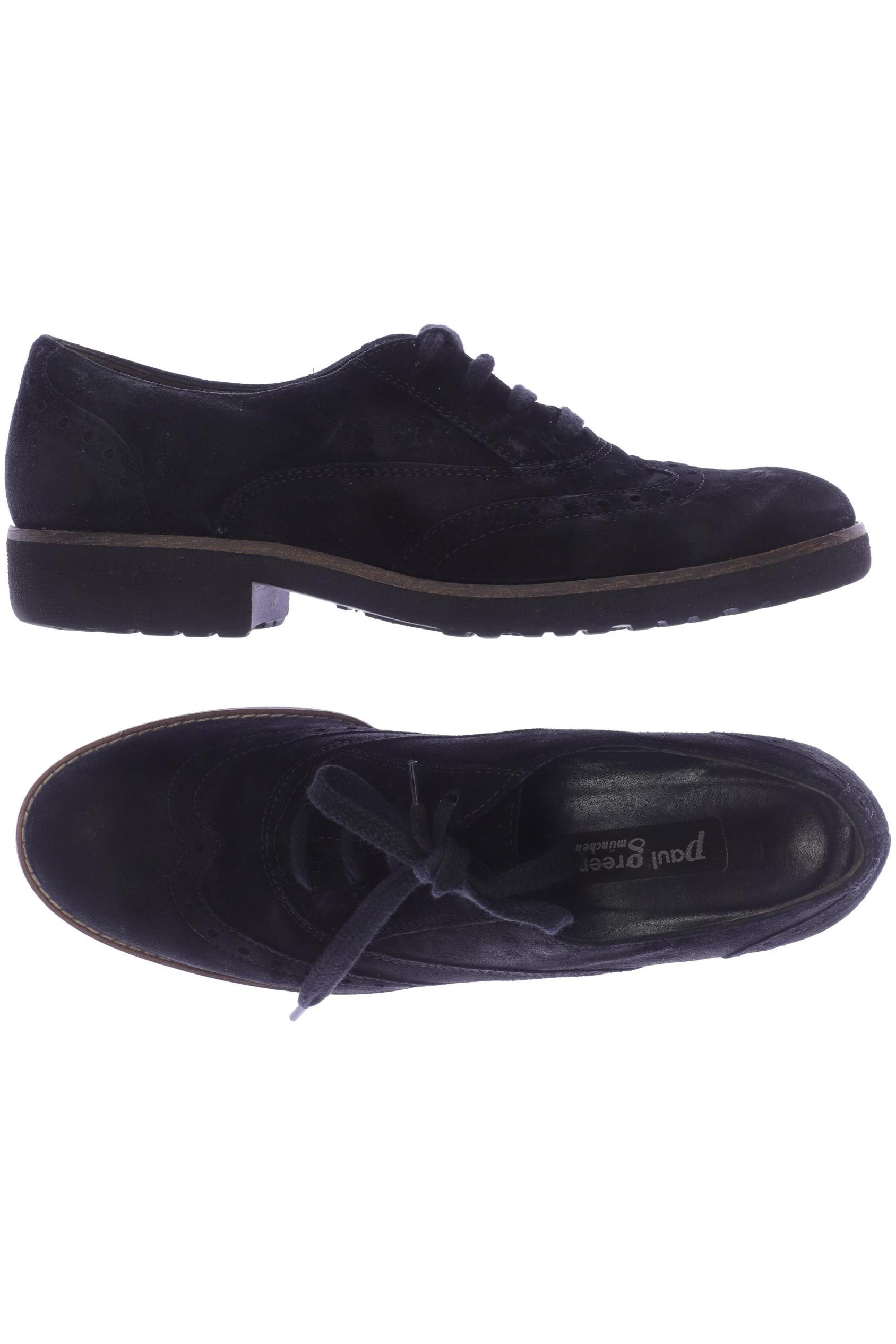 

Paul Green Damen Halbschuh, schwarz, Gr. 38.5