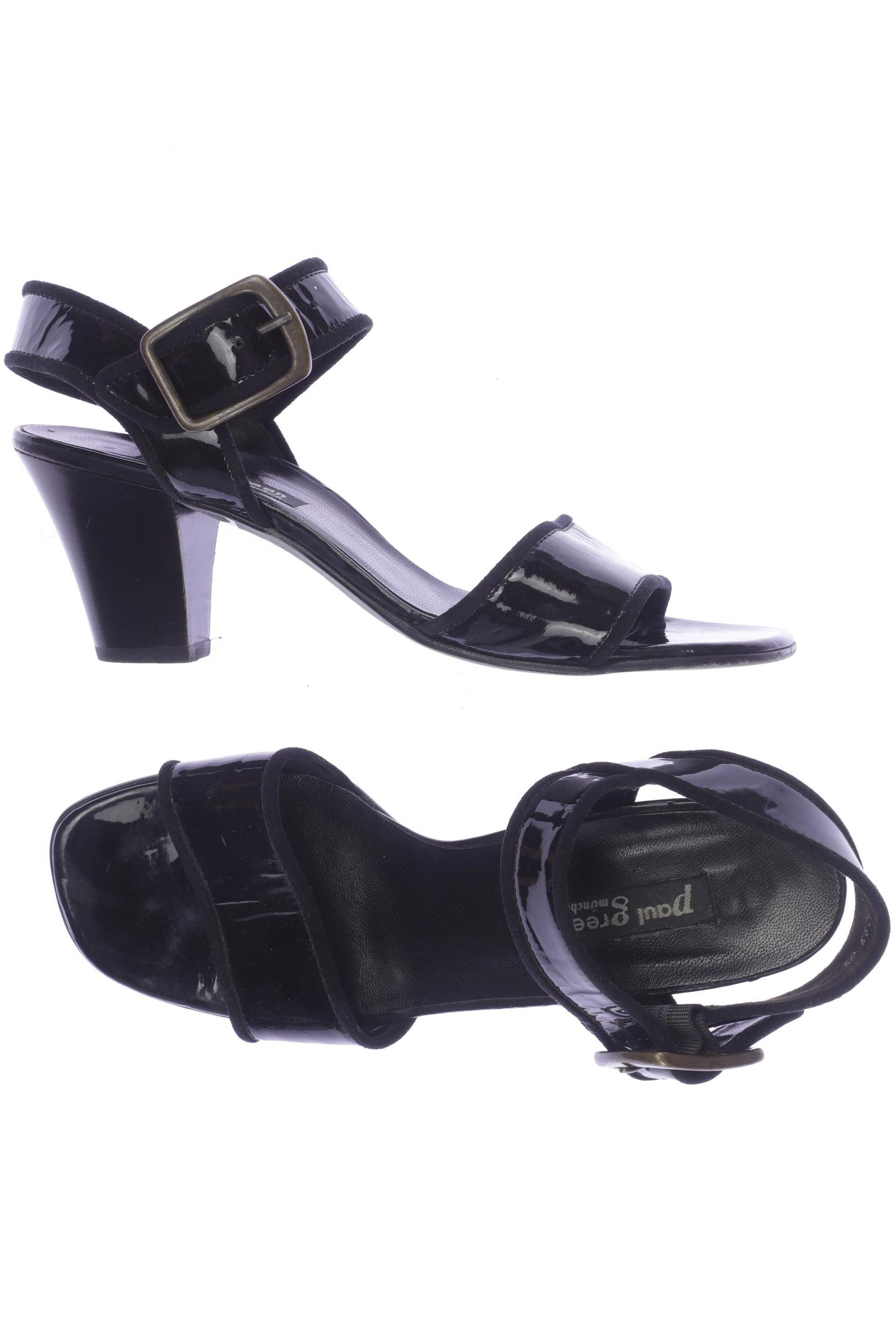

Paul Green Damen Sandale, schwarz, Gr. 6.5