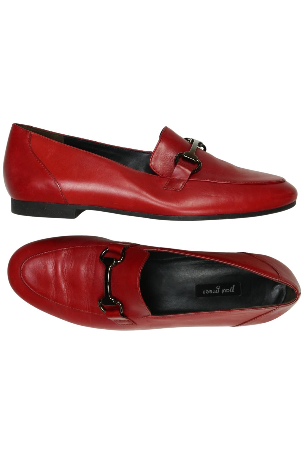 

Paul Green Damen Halbschuh, rot, Gr. 5.5
