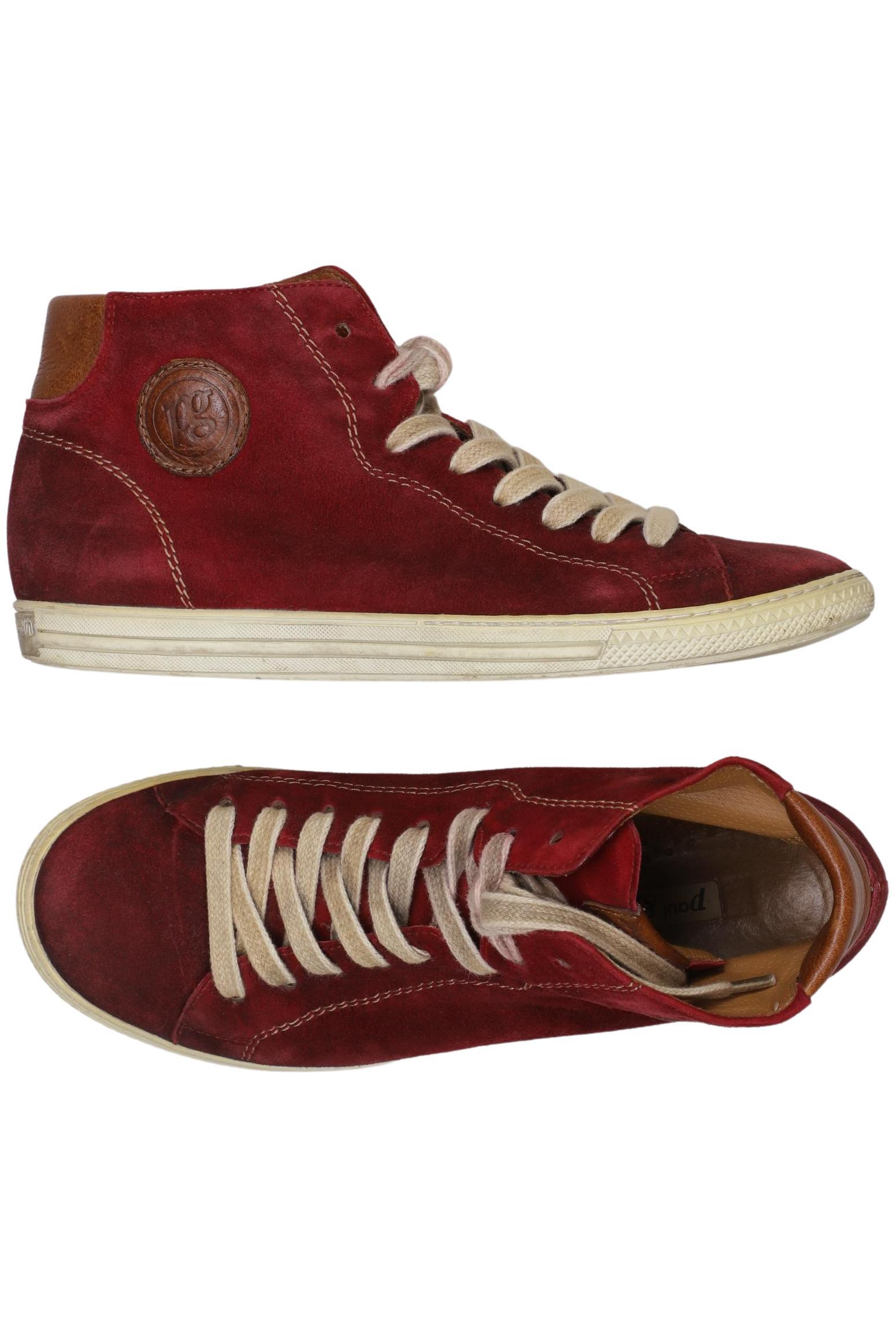 

Paul Green Damen Sneakers, rot, Gr. 4.5