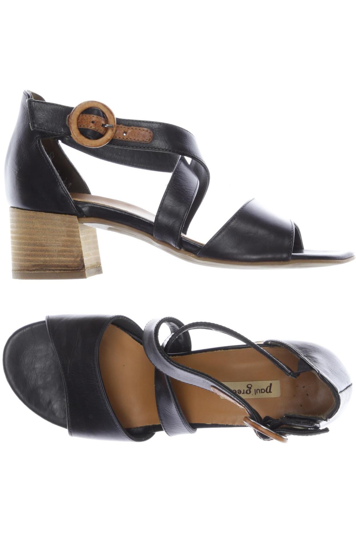 

Paul Green Damen Sandale, schwarz, Gr. 4