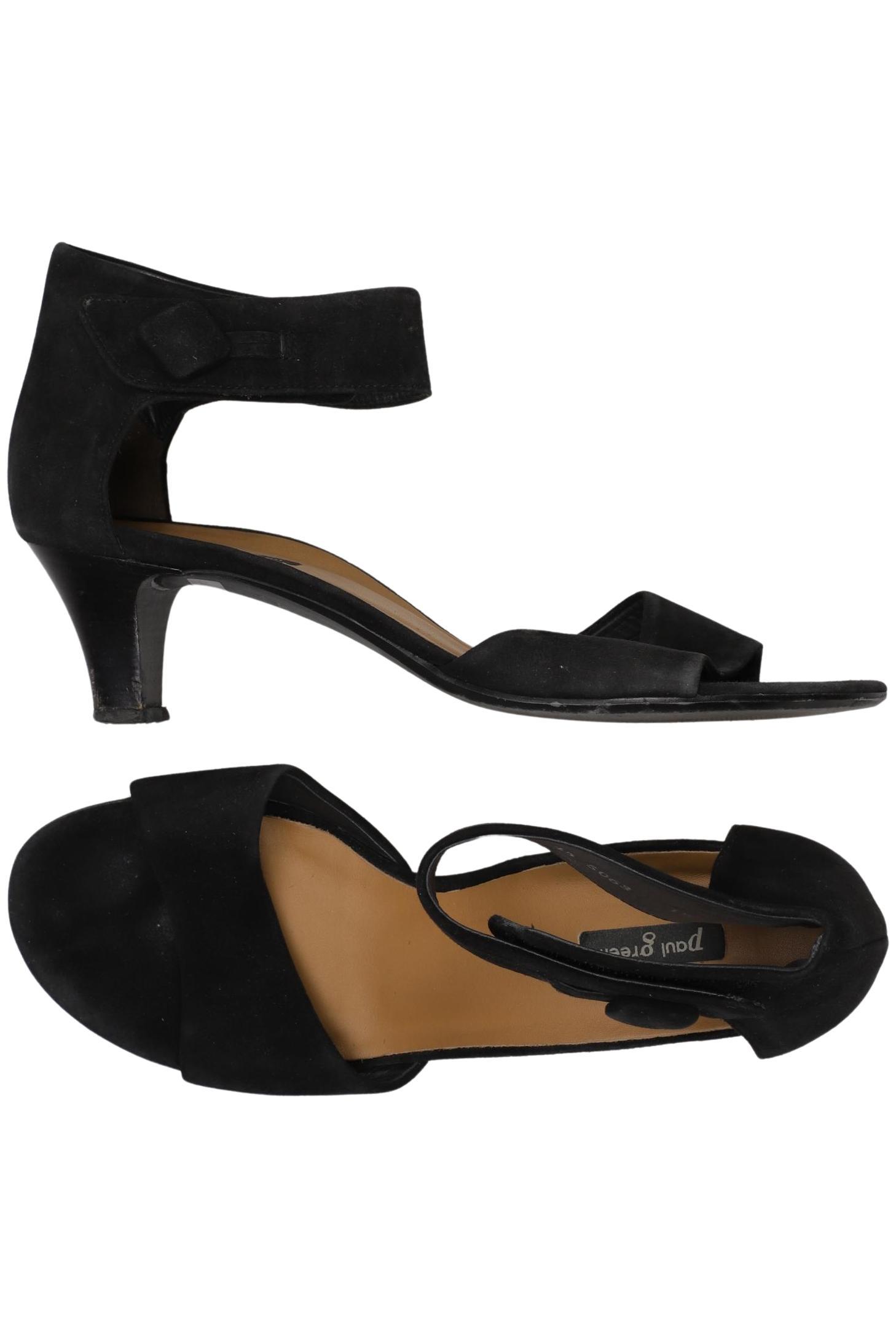 

Paul Green Damen Sandale, schwarz, Gr. 6.5