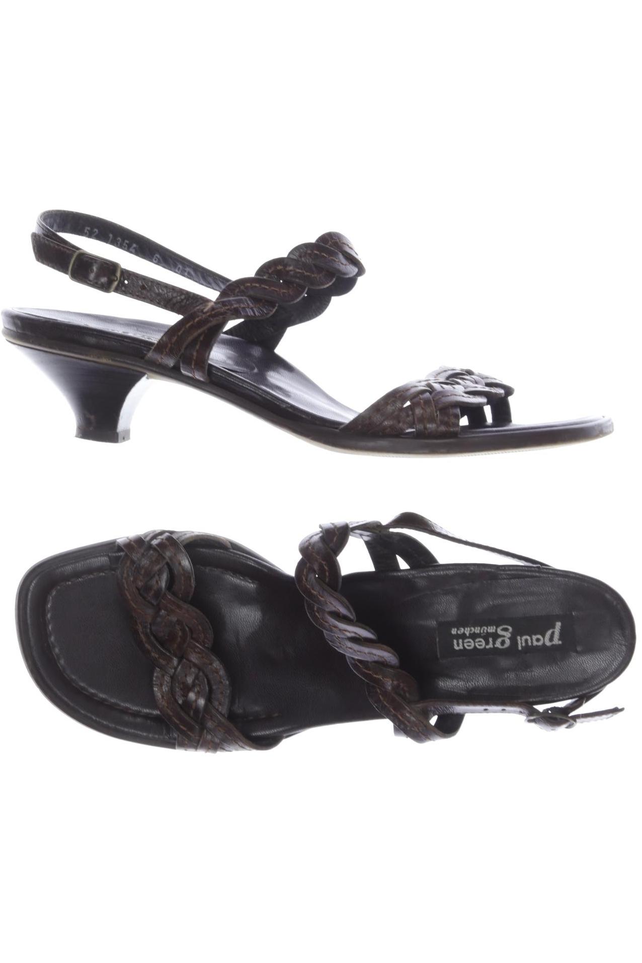 

Paul Green Damen Sandale, braun, Gr. 6