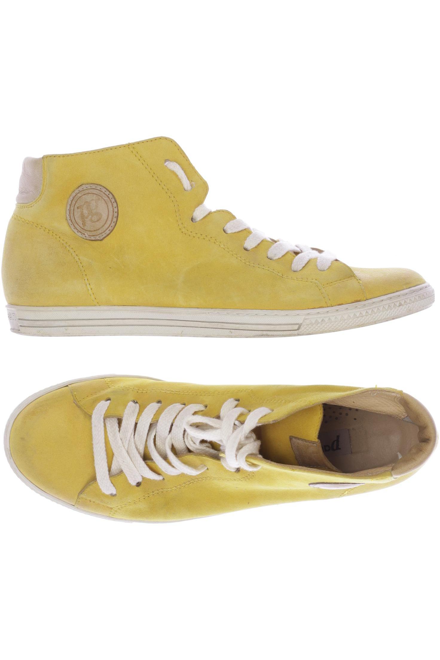 

Paul Green Damen Sneakers, gelb, Gr. 7