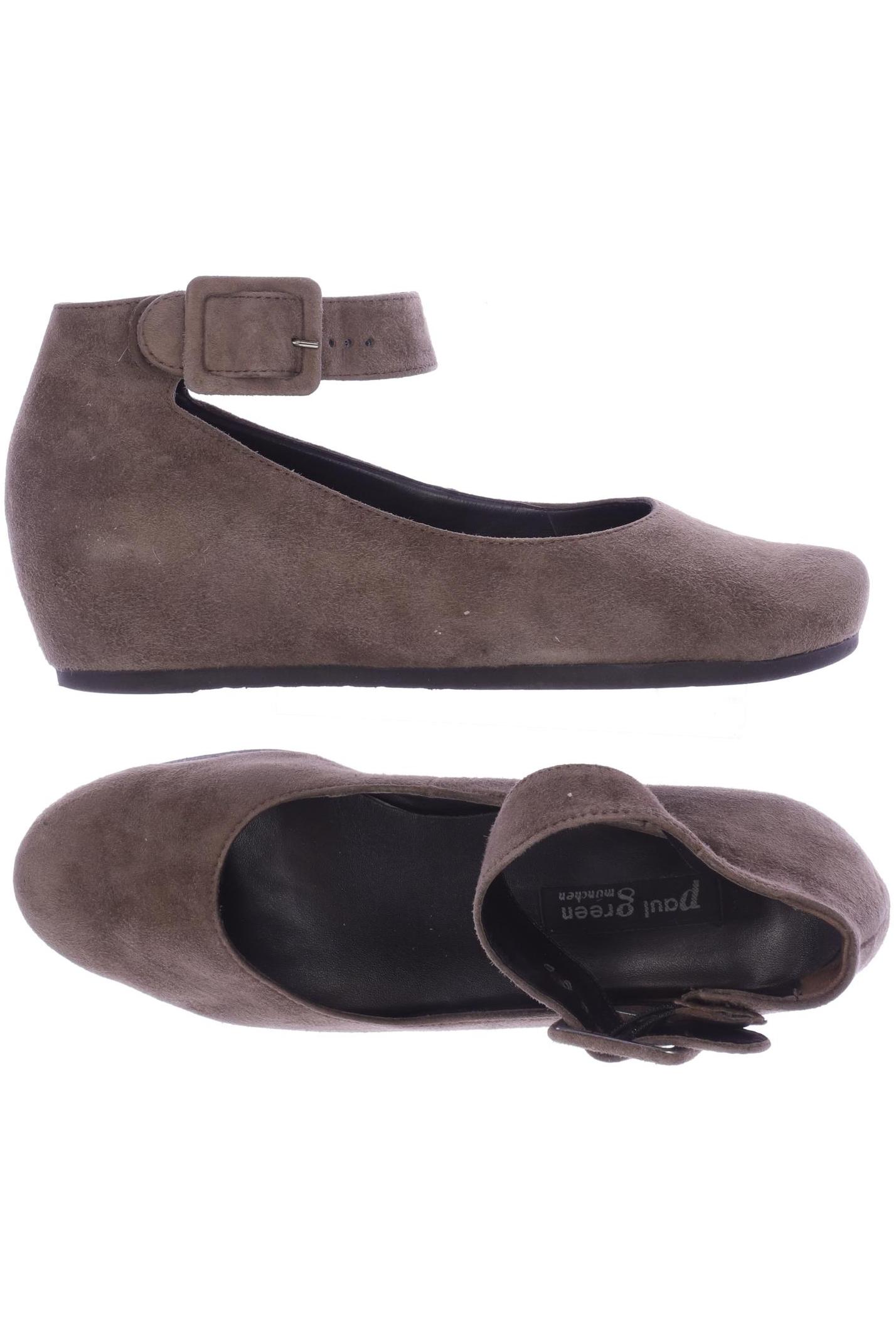 

Paul Green Damen Ballerinas, braun, Gr. 5.5