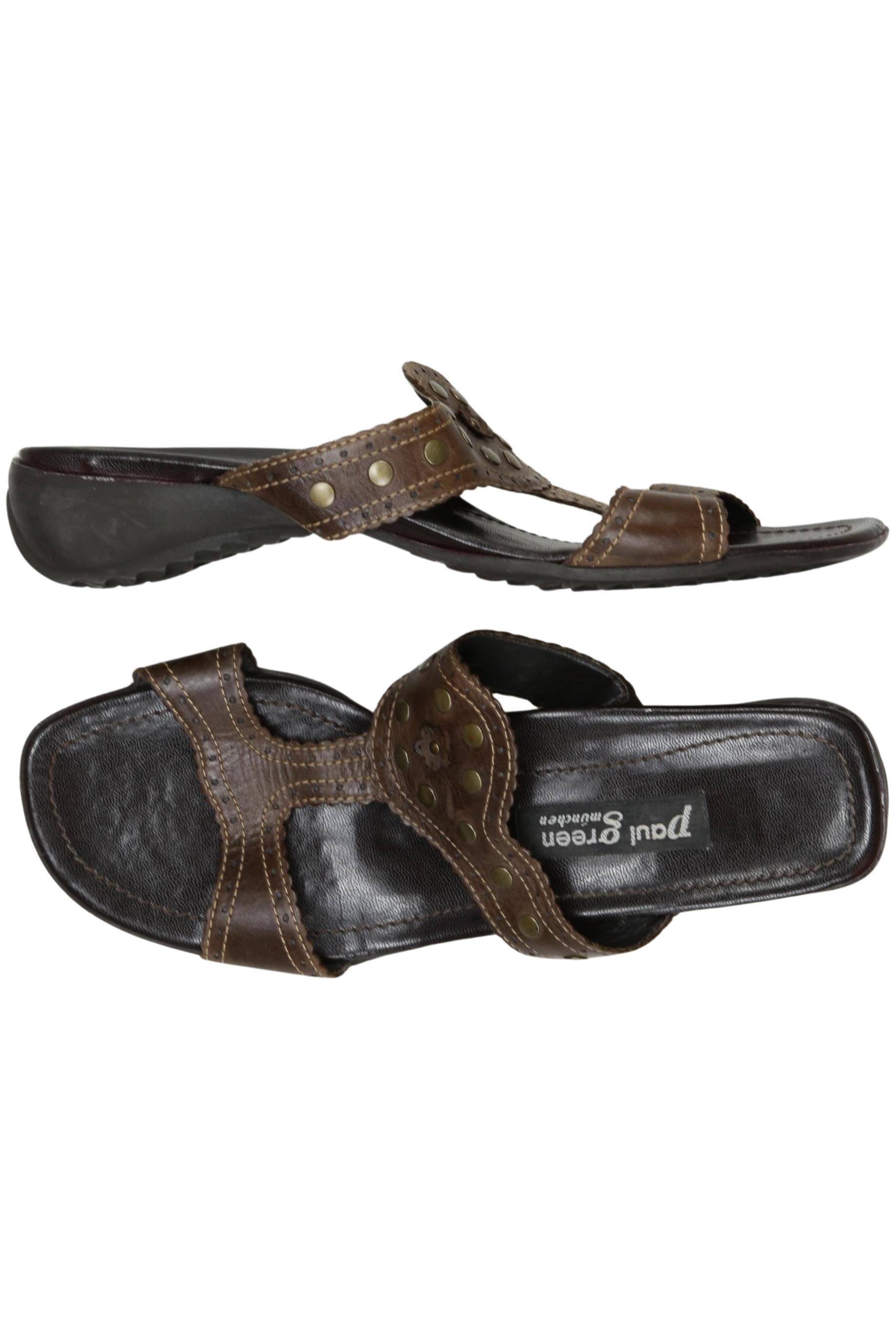 

Paul Green Damen Sandale, braun, Gr. 5.5