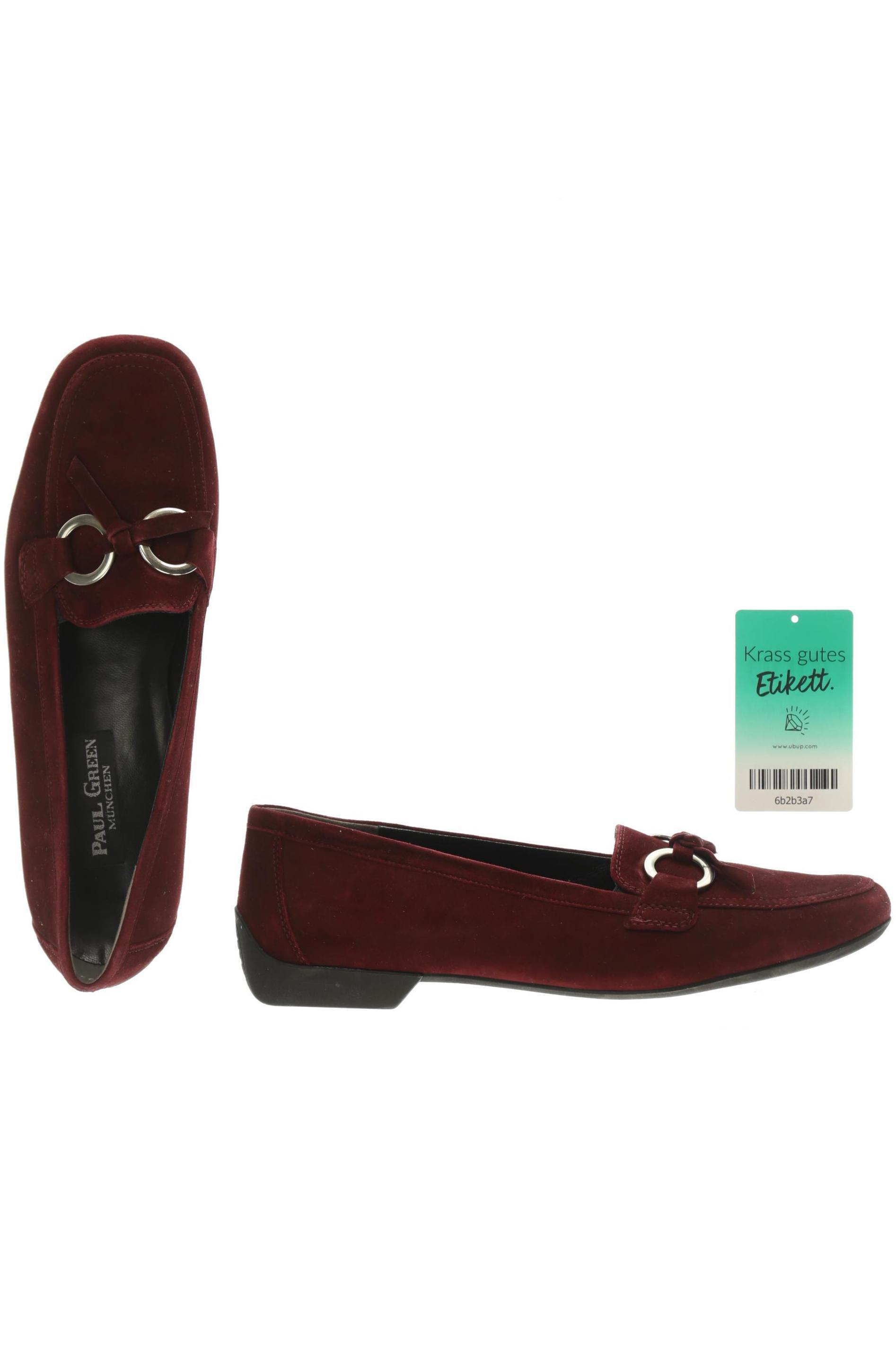 

Paul Green Damen Halbschuh, bordeaux, Gr. 5