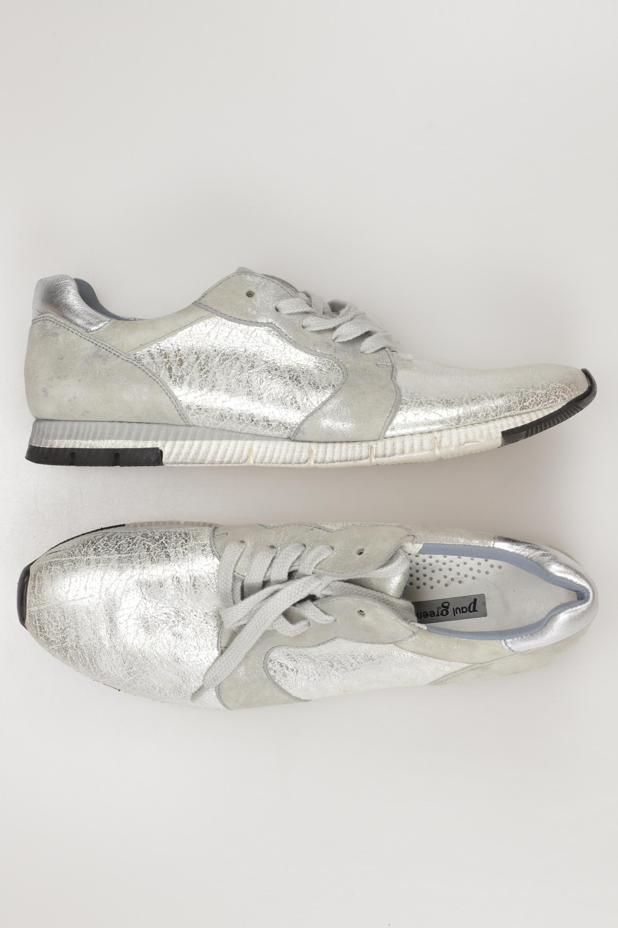 

Paul Green Damen Sneakers, silber, Gr. 8