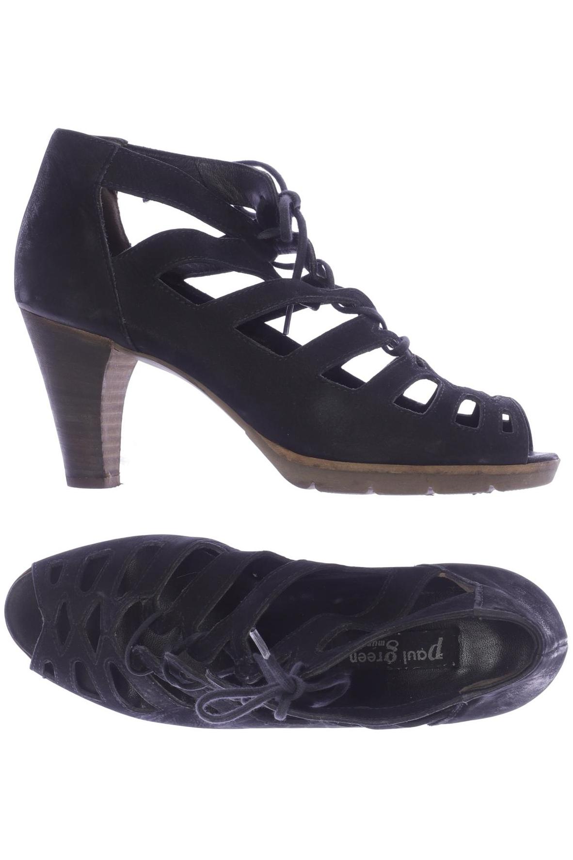 

Paul Green Damen Sandale, schwarz, Gr. 4.5