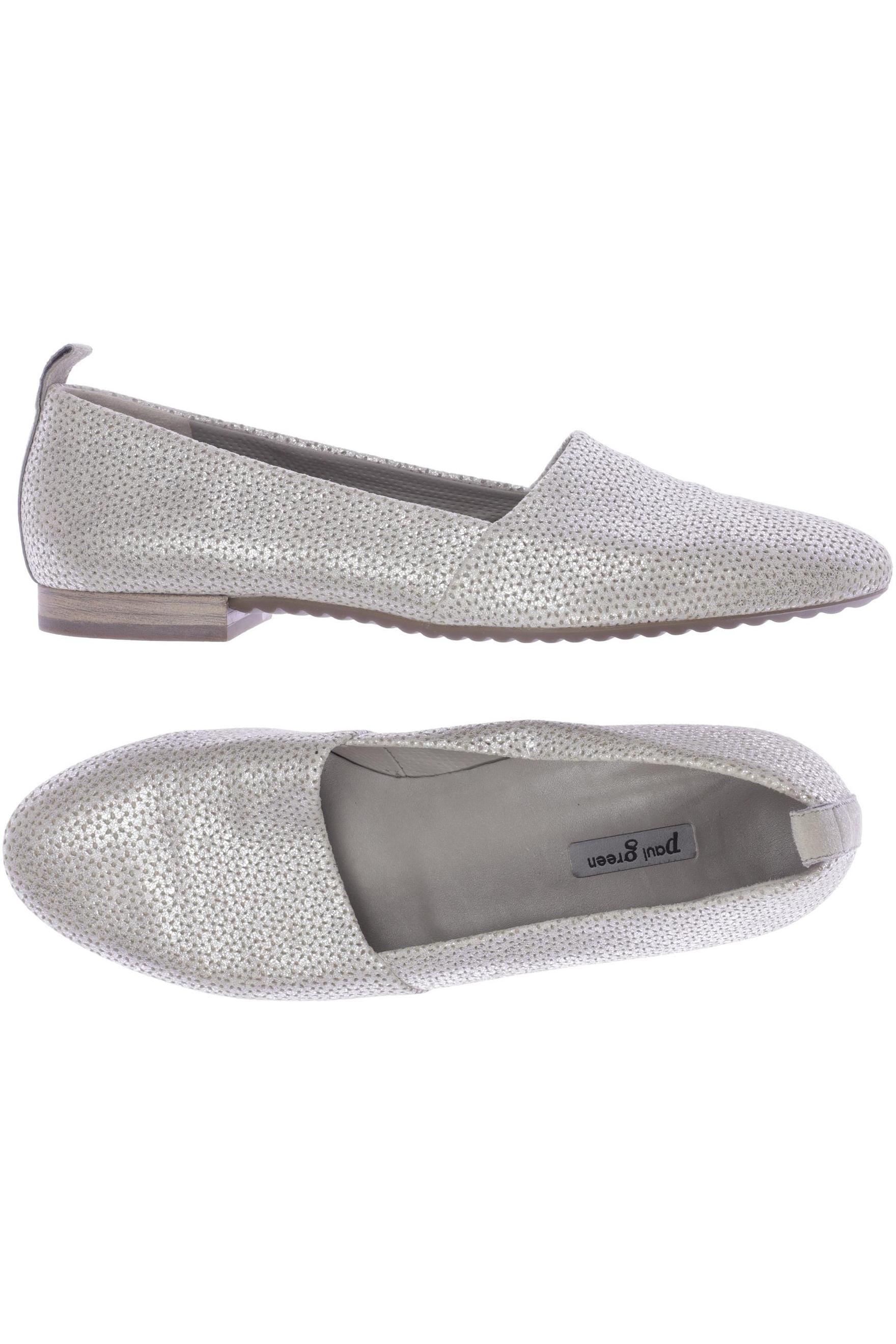 

Paul Green Damen Ballerinas, silber, Gr. 7.5