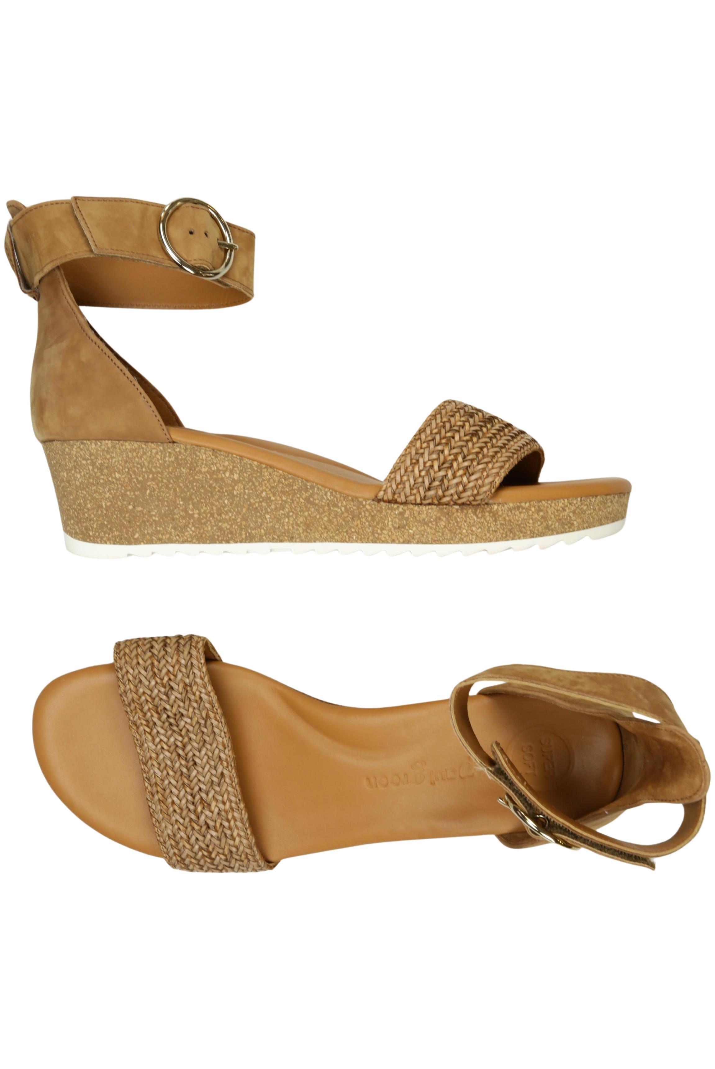 

Paul Green Damen Sandale, braun, Gr. 7