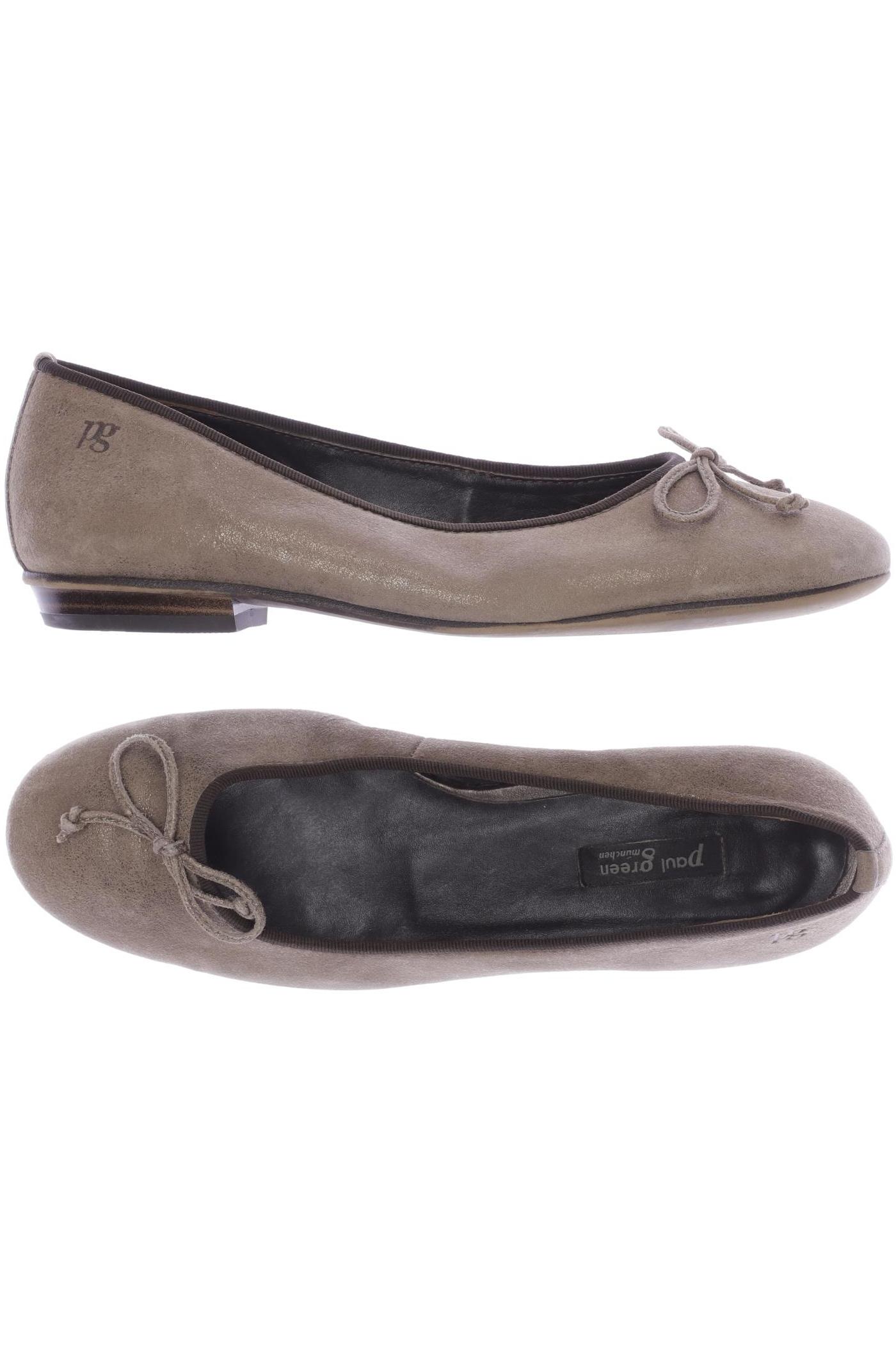 

Paul Green Damen Ballerinas, braun, Gr. 3.5