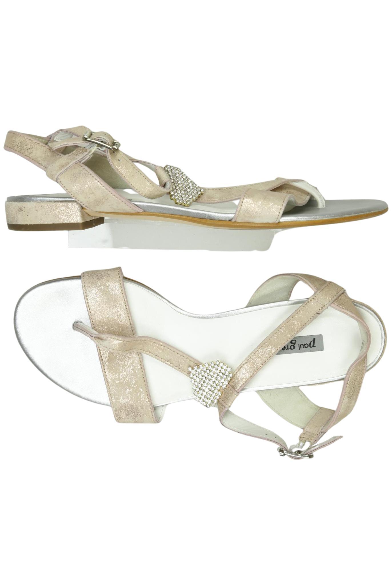 

Paul Green Damen Sandale, beige, Gr. 7